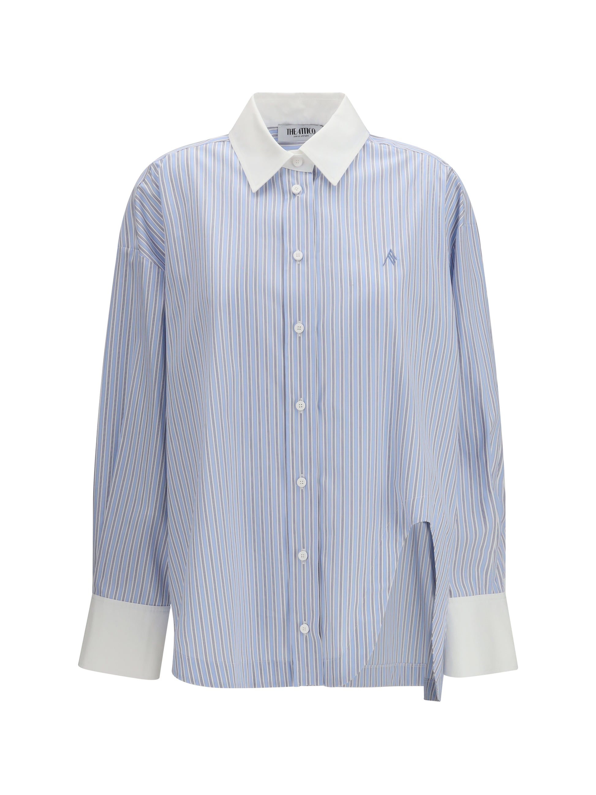 The Attico Women Striped Shirt THE ATTICO