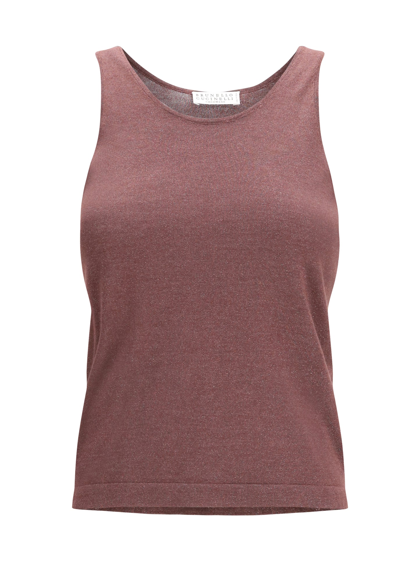 Brunello Cucinelli Women Sparkling Knit Tank Top BRUNELLO CUCINELLI