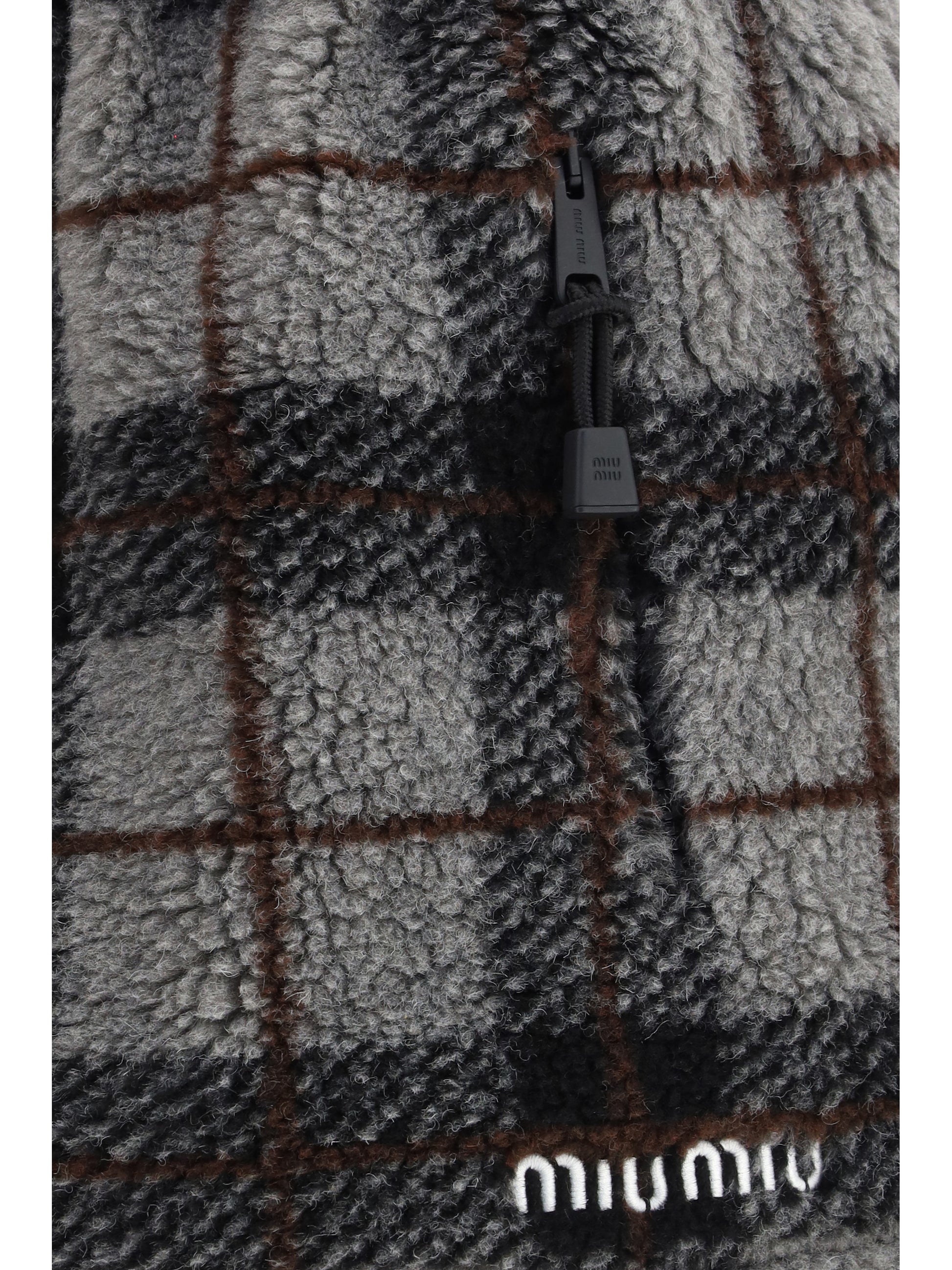Miu Miu Women Check Mini Skirt MIU MIU