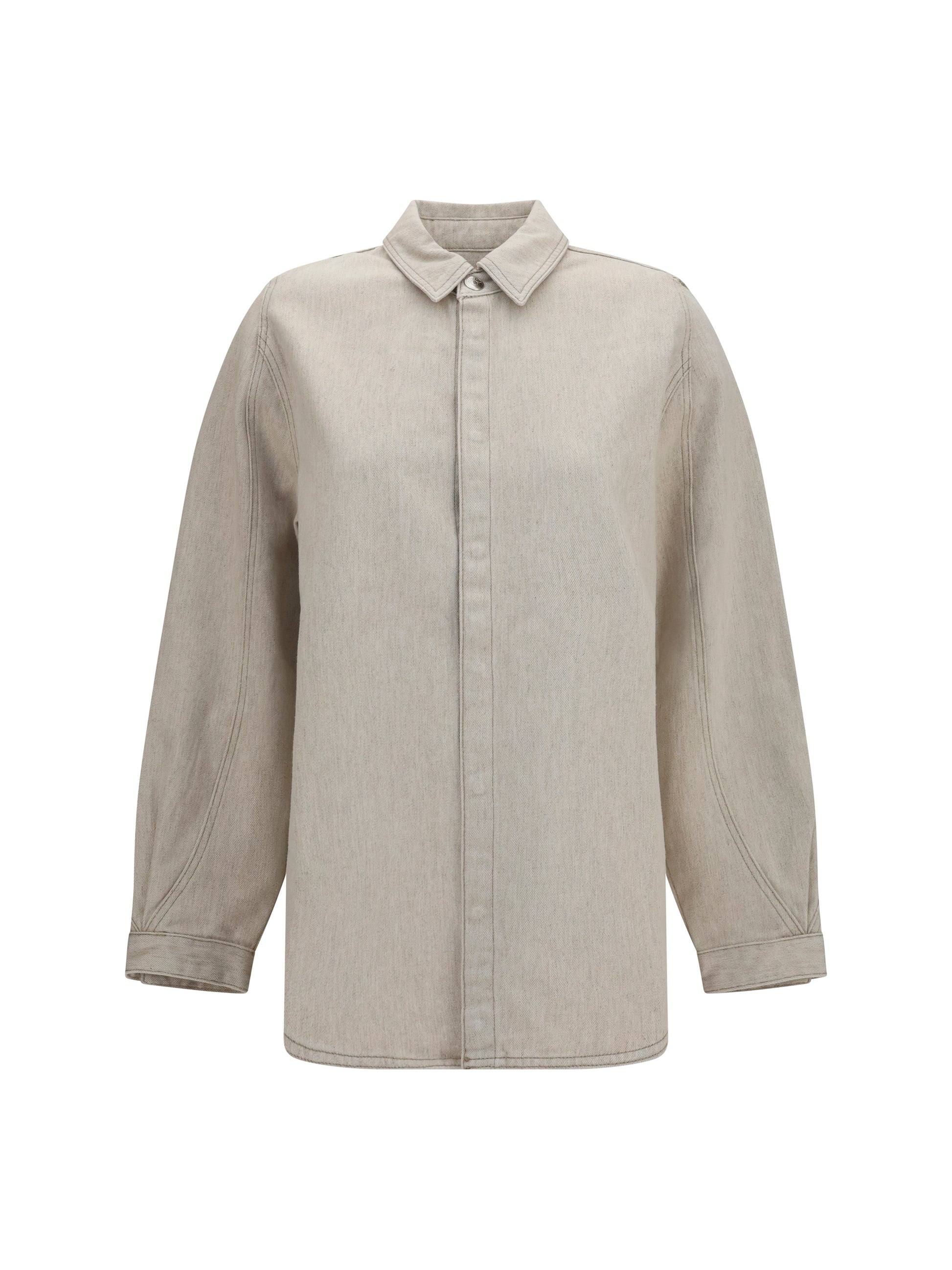 Jacquemus Women Amelo-De-Nîmes Denim Shirt JACQUEMUS