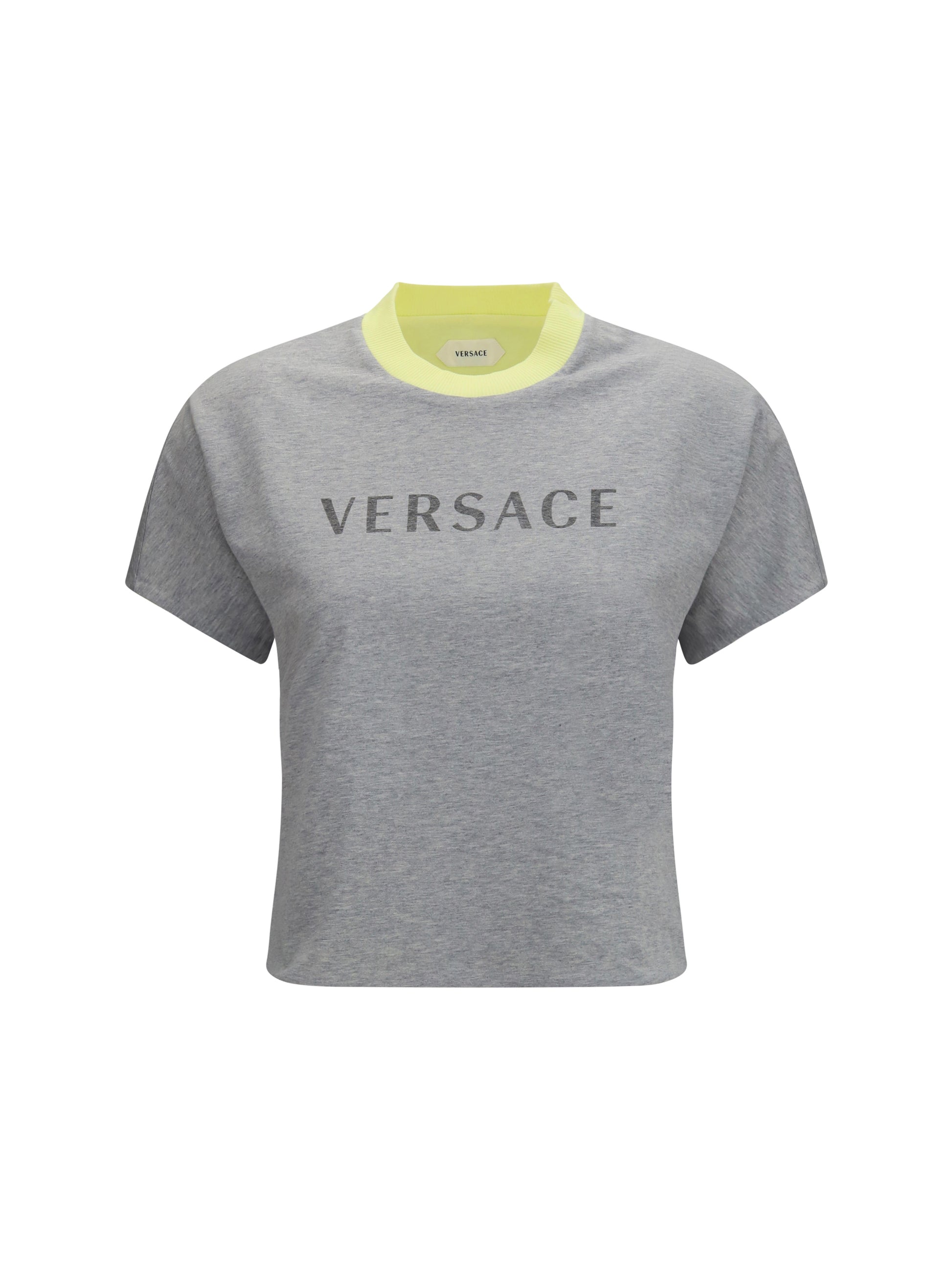 Versace Women Logo Cotton T-Shirt VERSACE