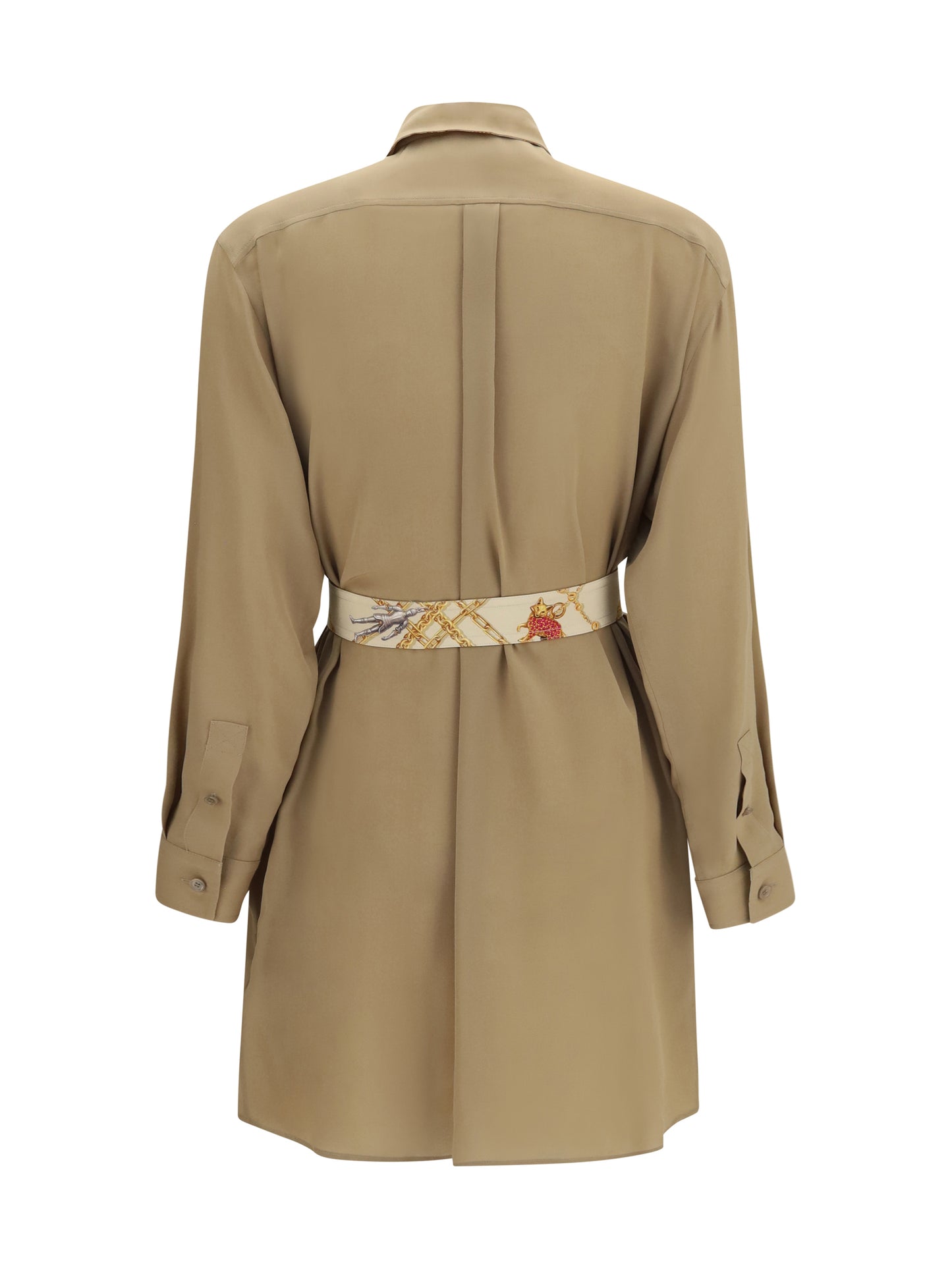 Burberry Women Silk Crêpe De Chine Shirt Dress BURBERRY