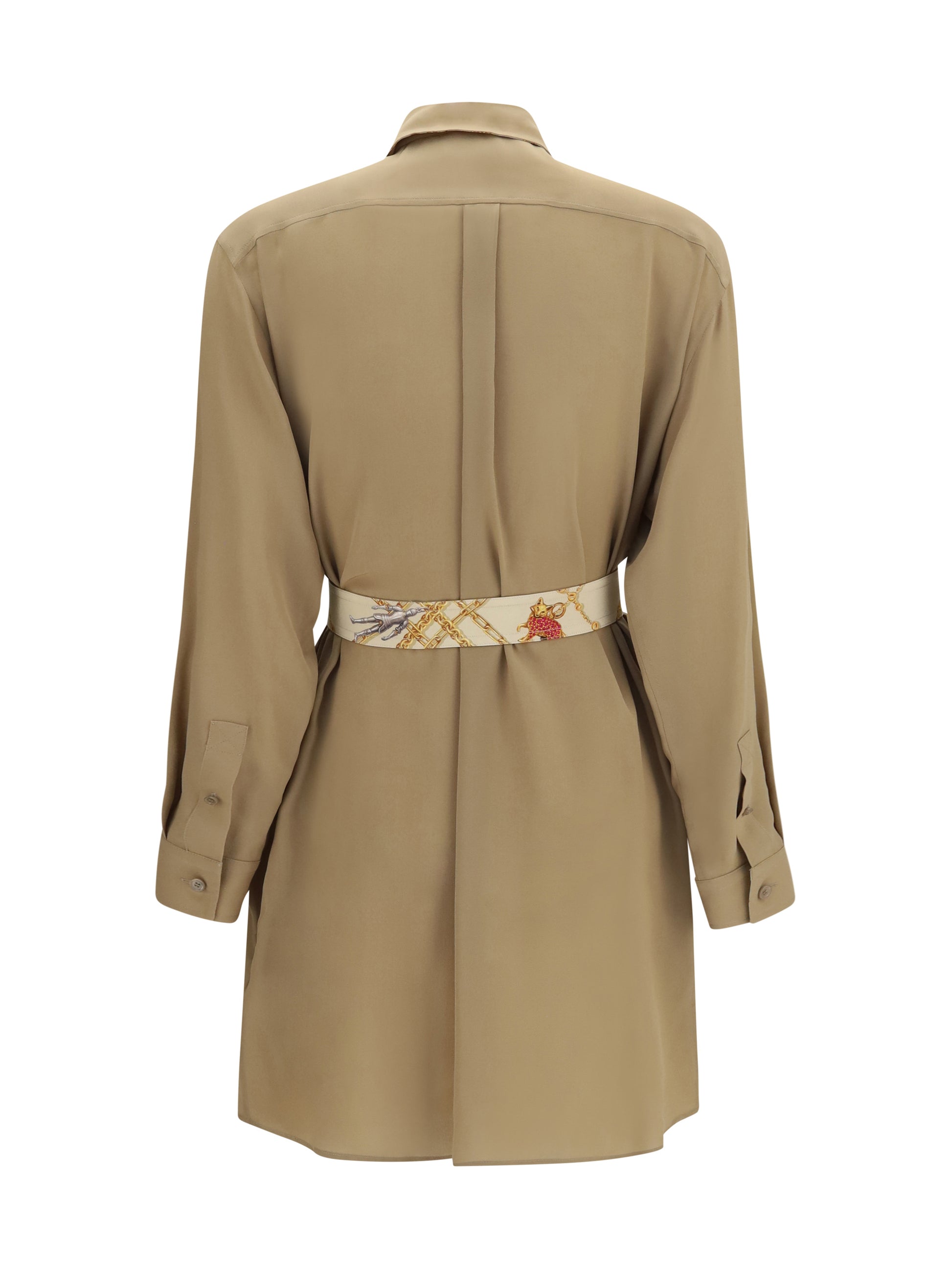 Burberry Women Silk Crêpe De Chine Shirt Dress BURBERRY