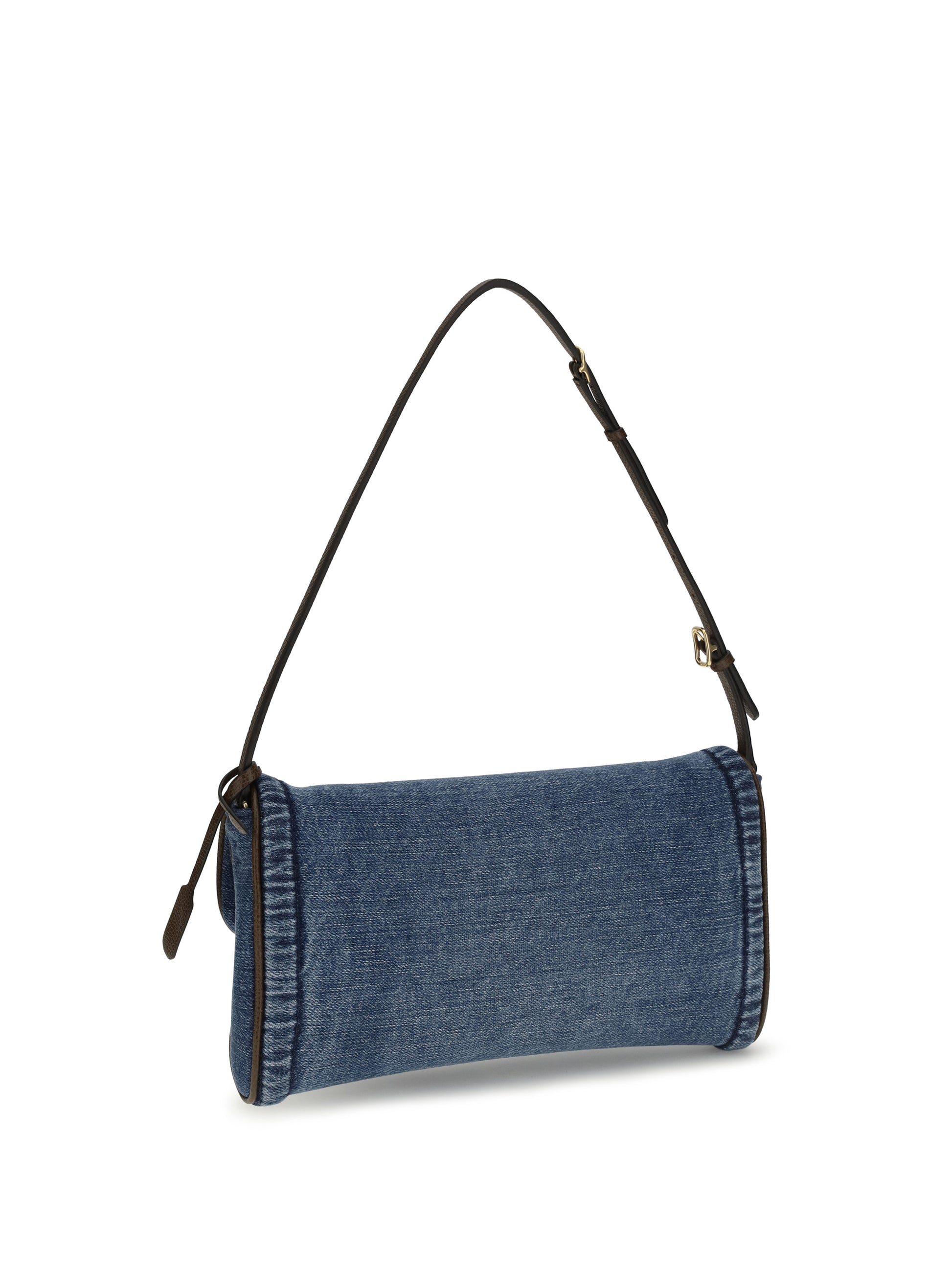 Valentino Garavani Women Devain Small Shoulder Bag In Denim VALENTINO GARAVANI