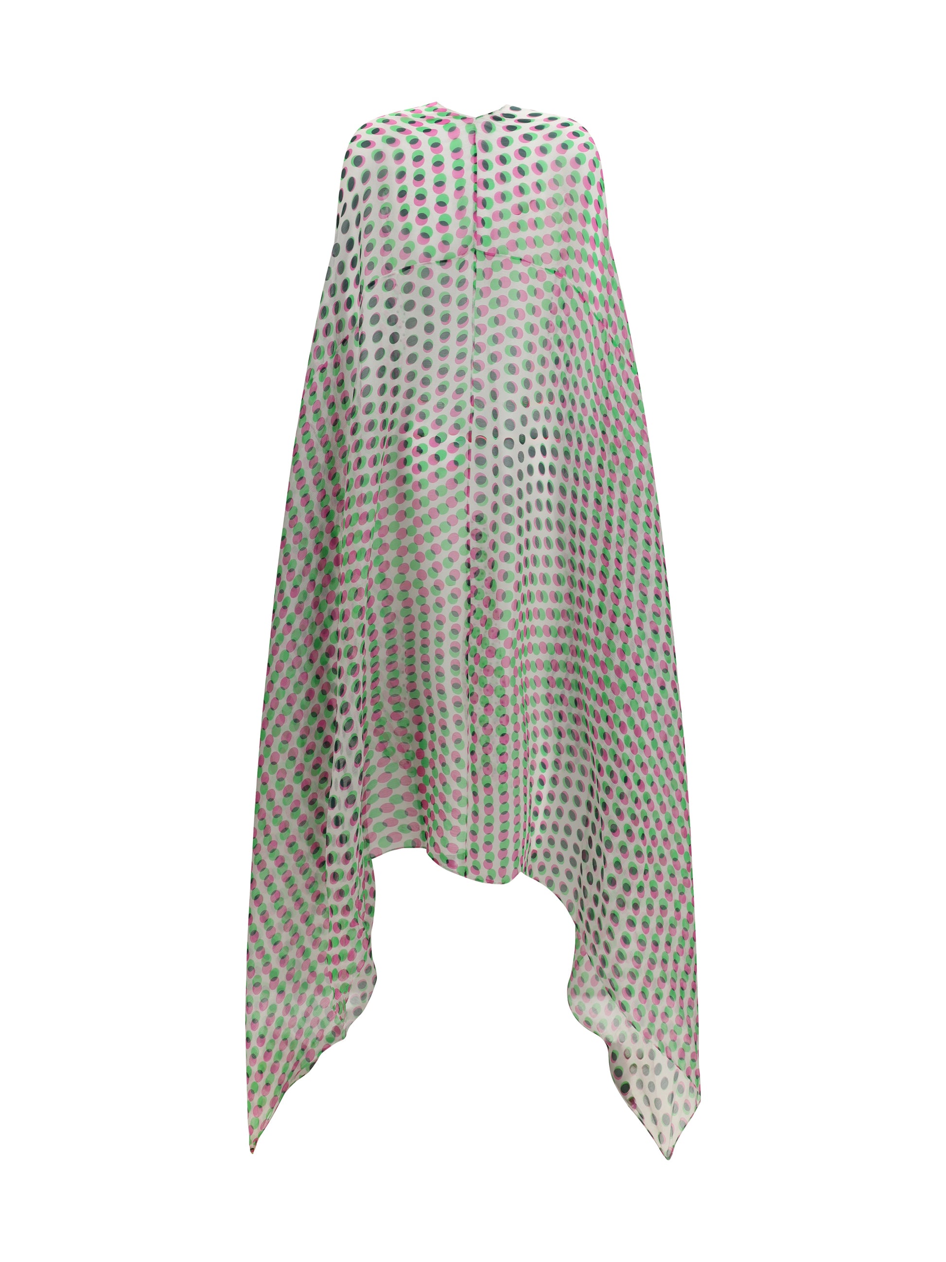 Dries Van Noten Women Polka-Dot Cape Dress DRIES VAN NOTEN