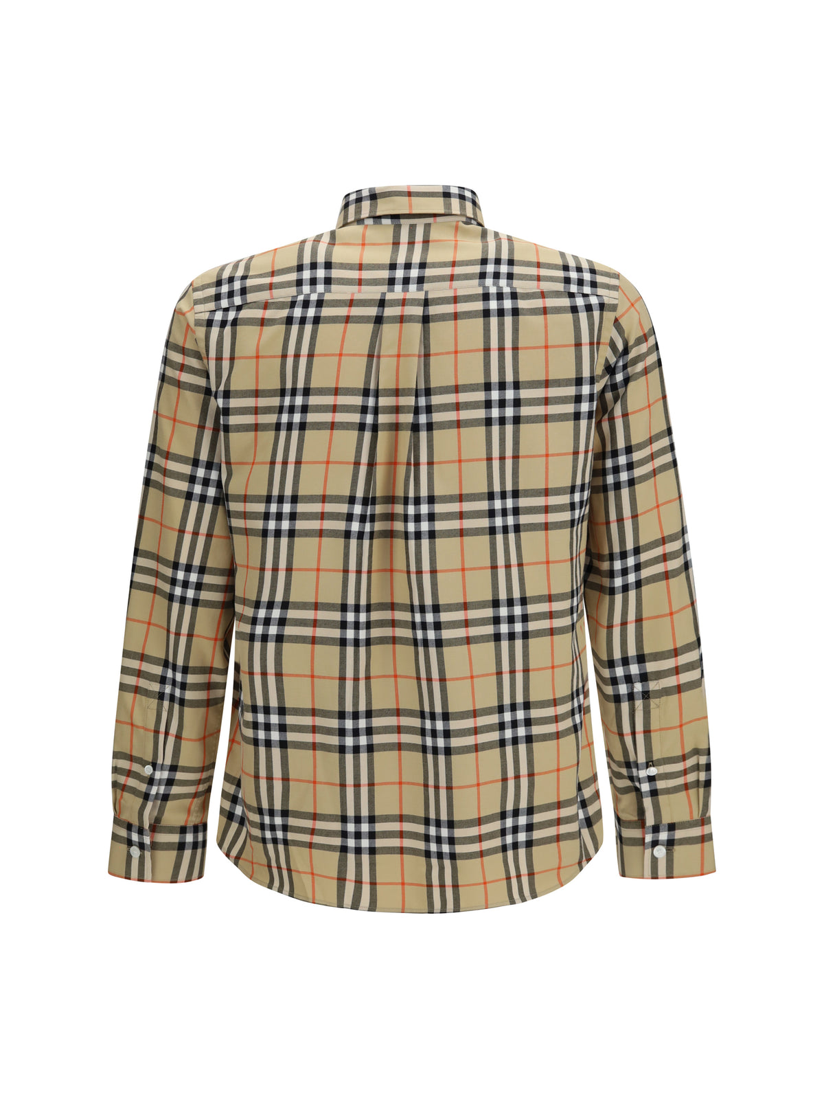 Burberry Men Check Cotton Shirt BURBERRY