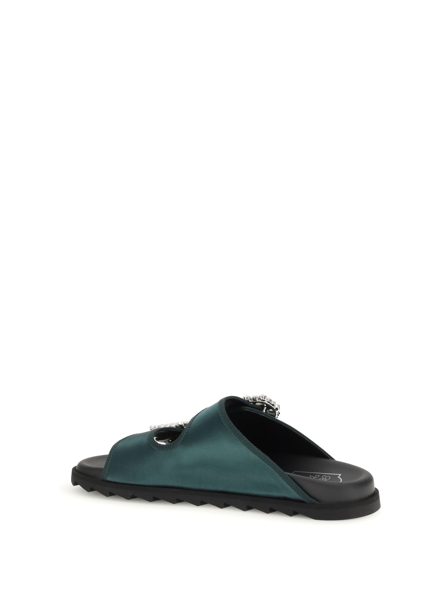 Roger Vivier Women Slidy Viv Sandals With Strass ROGER VIVIER