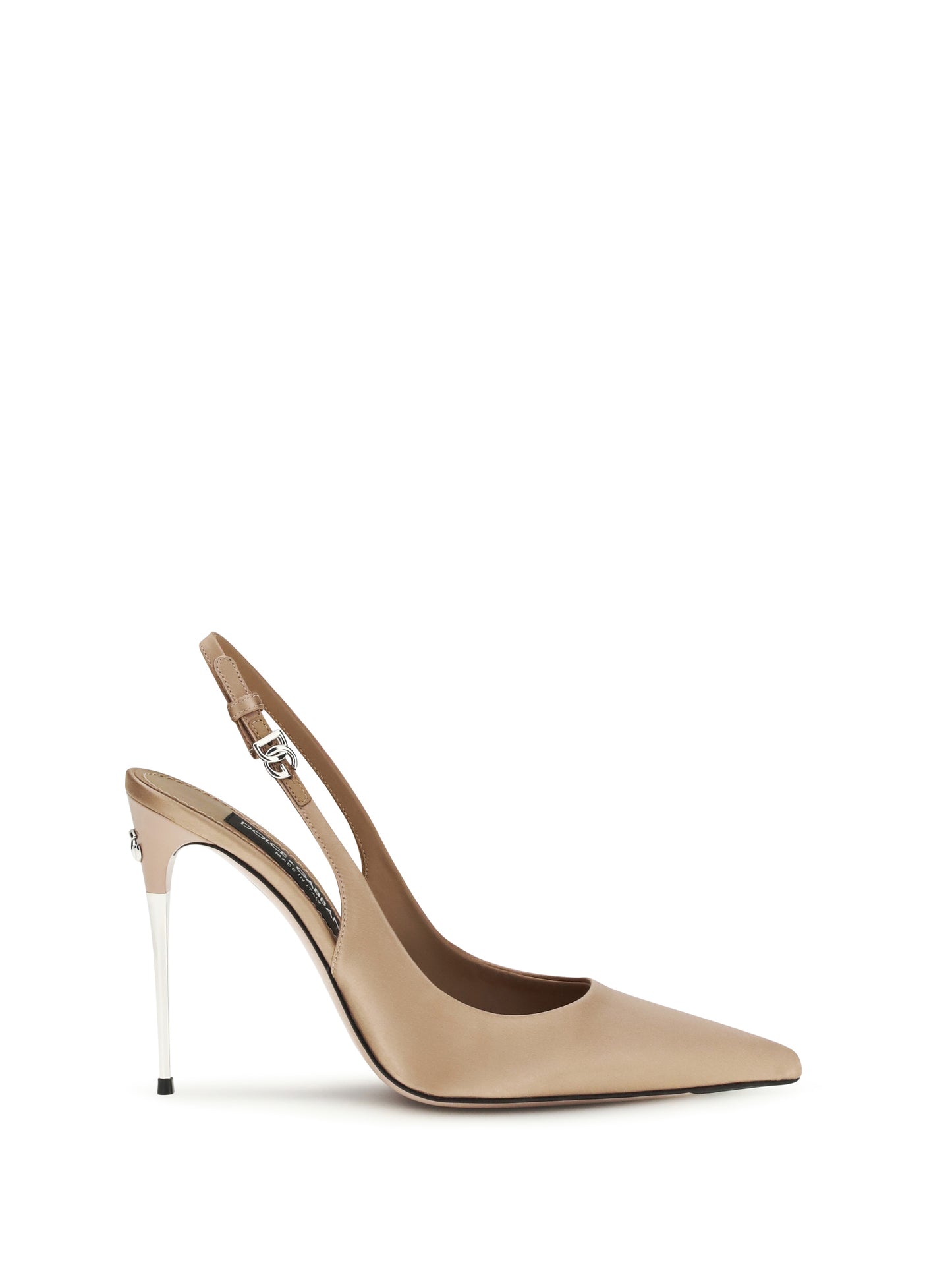 Dolce & Gabbana Women Satin Slingback Pumps DOLCE & GABBANA