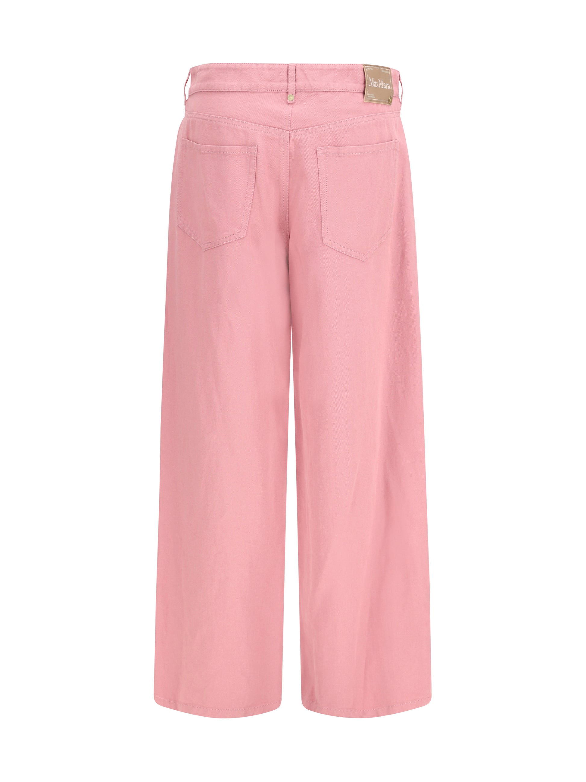 'S Maxmara Women Cotton And Linen Pants S MAX MARA