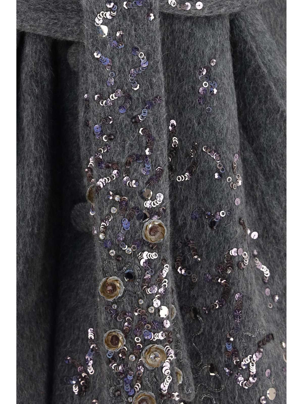 Valentino Men Mohair And Wool-Blend Coat VALENTINO