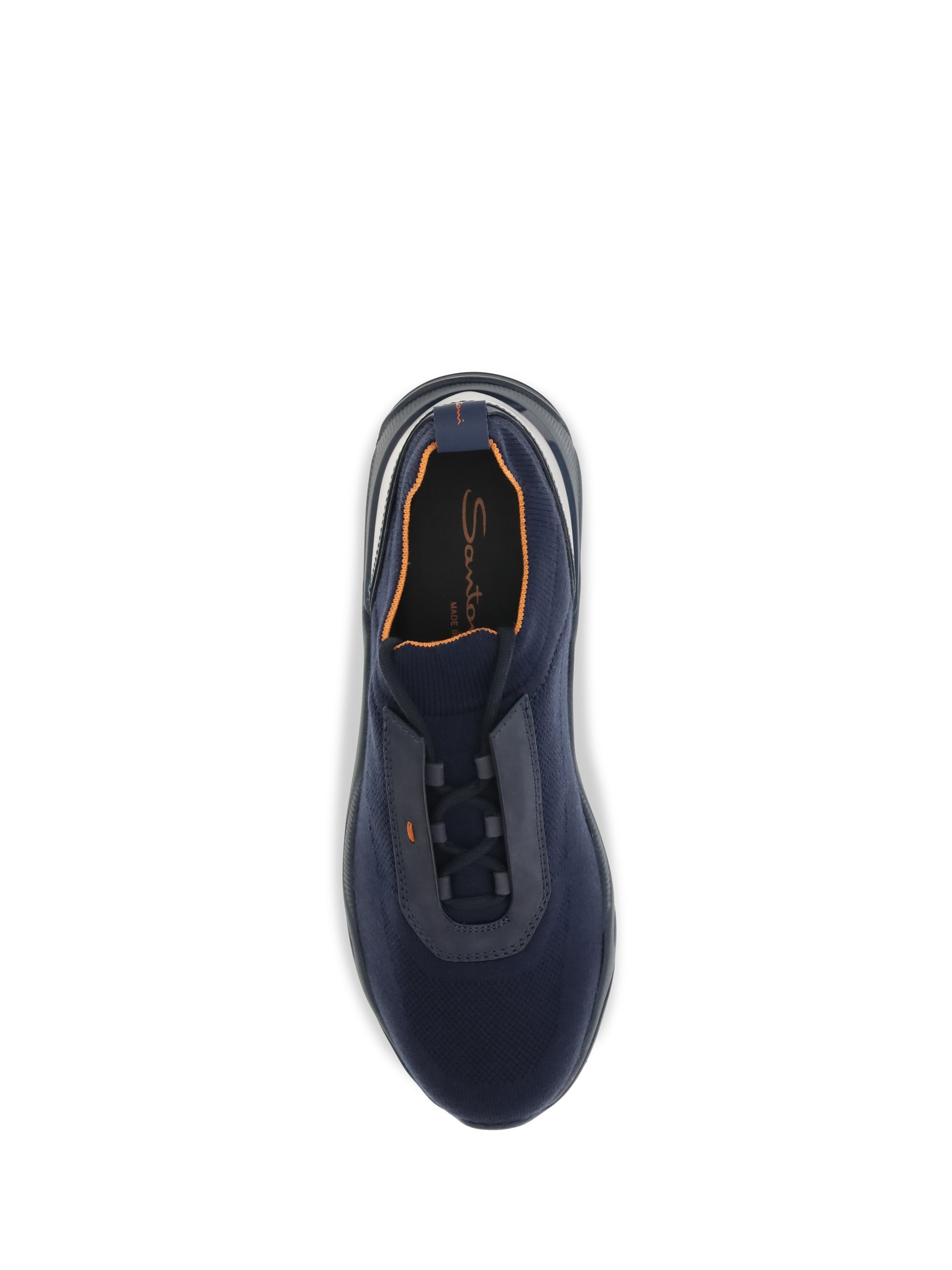 Santoni Men Stretch Fabric Sneakers SANTONI