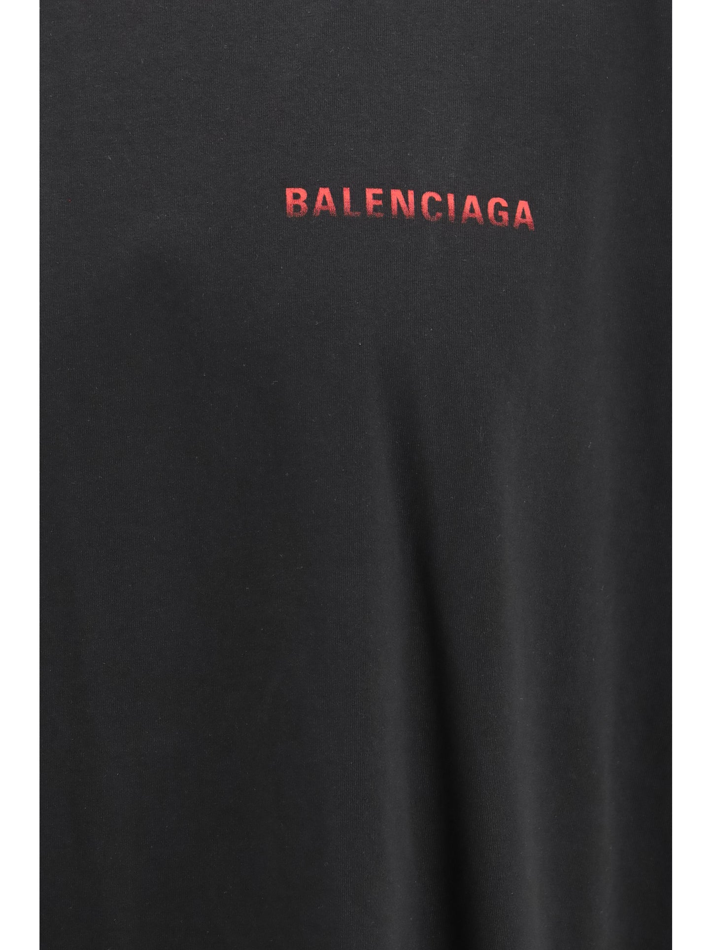Balenciaga Men Cotton Logo T-Shirt BALENCIAGA