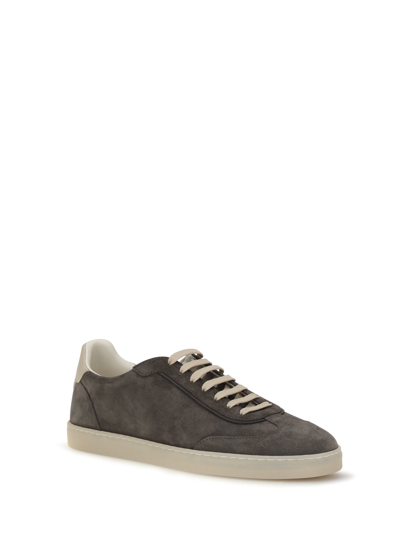 Brunello Cucinelli Men Suede Sneakers