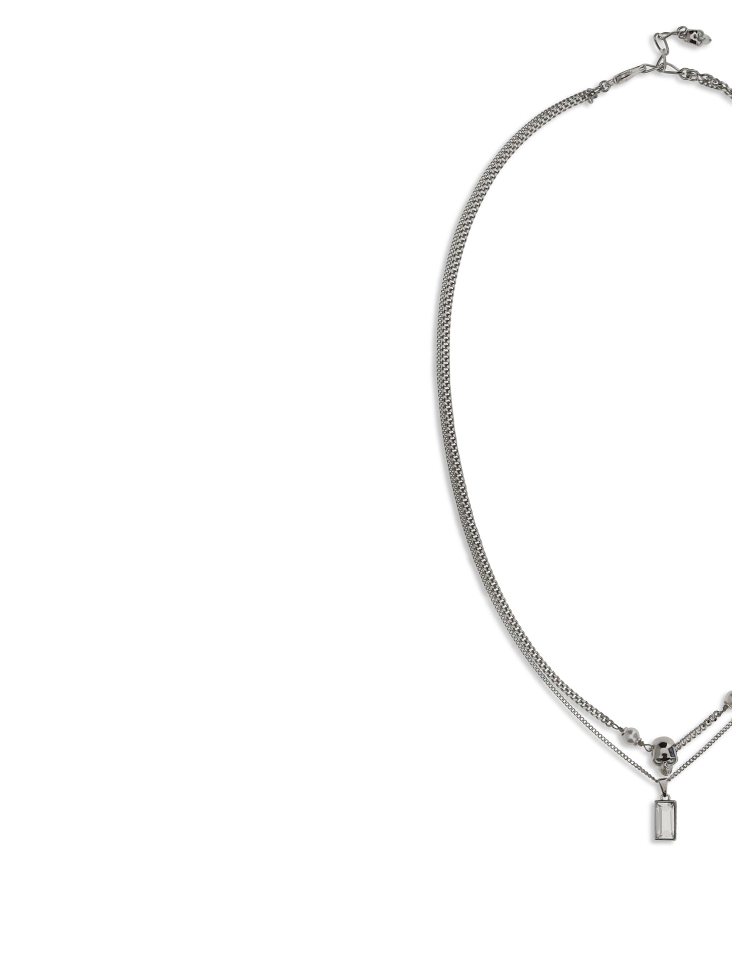 Alexander Mcqueen Men Skull Necklace ALEXANDER MCQUEEN