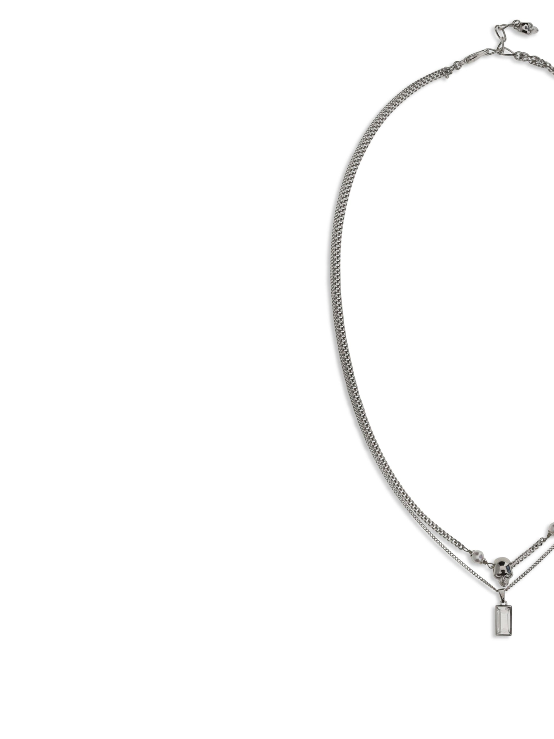 Alexander Mcqueen Men Skull Necklace ALEXANDER MCQUEEN