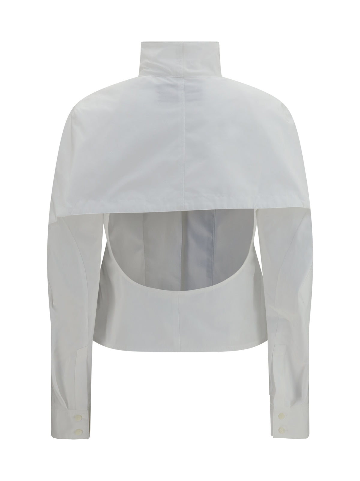 Jacquemus Women Tulipe Cotton-Poplin Shirt JACQUEMUS