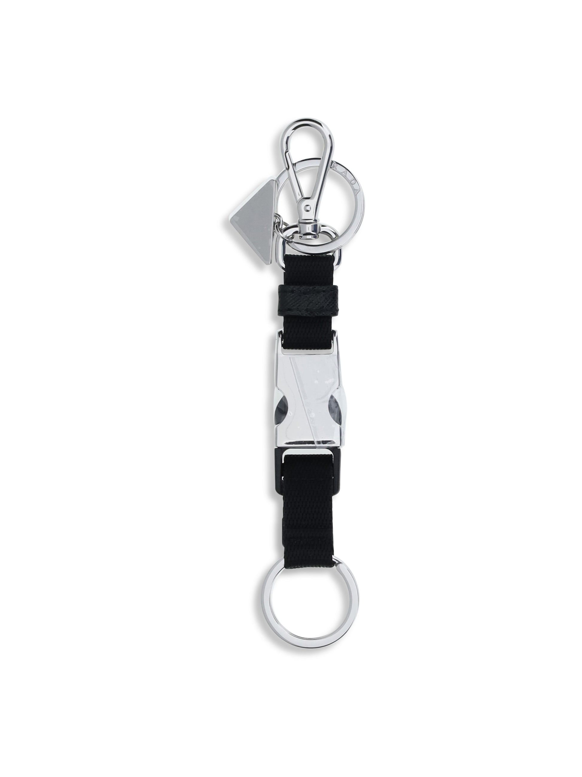 Prada Men Fabric Keyring PRADA