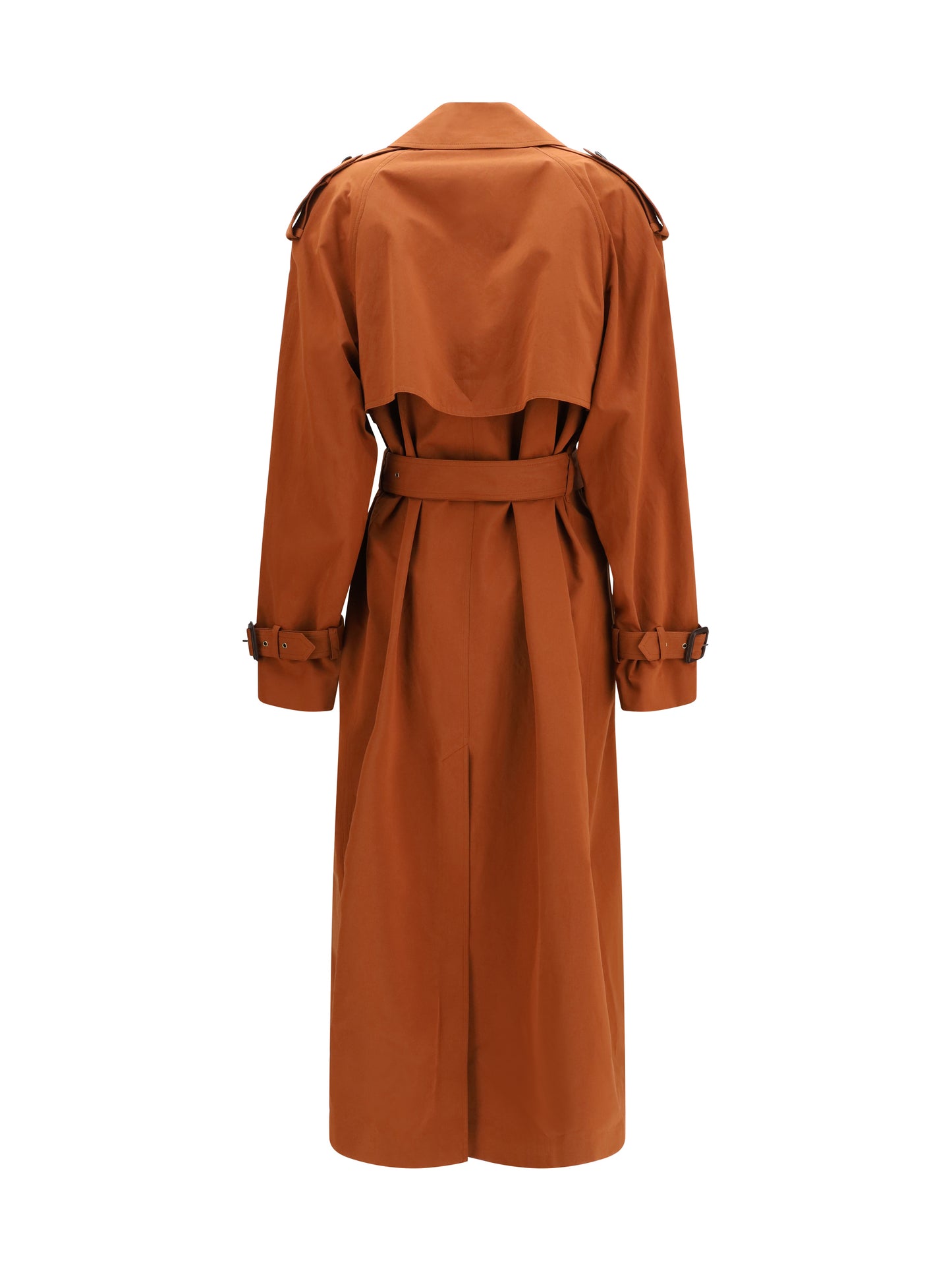 Saint Laurent Women Belted Double-Breasted Coat SAINT LAURENT
