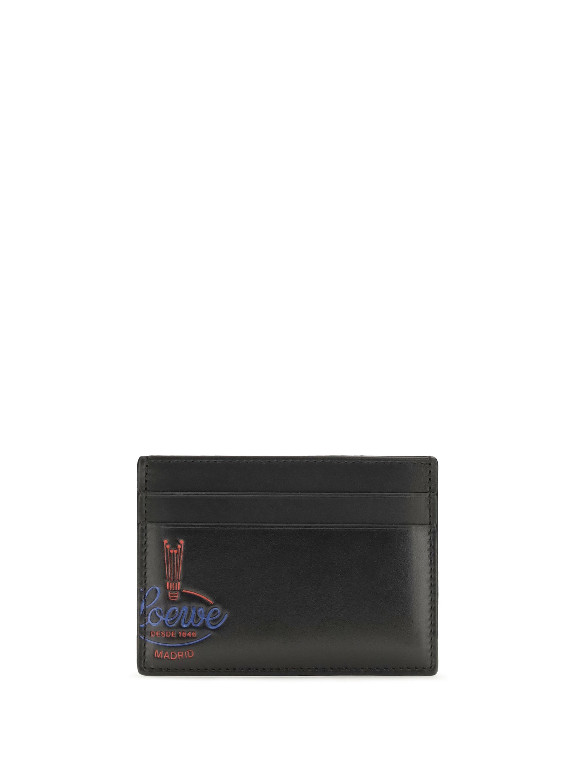 Loewe Men Glossy Calfskin Card Holder LOEWE