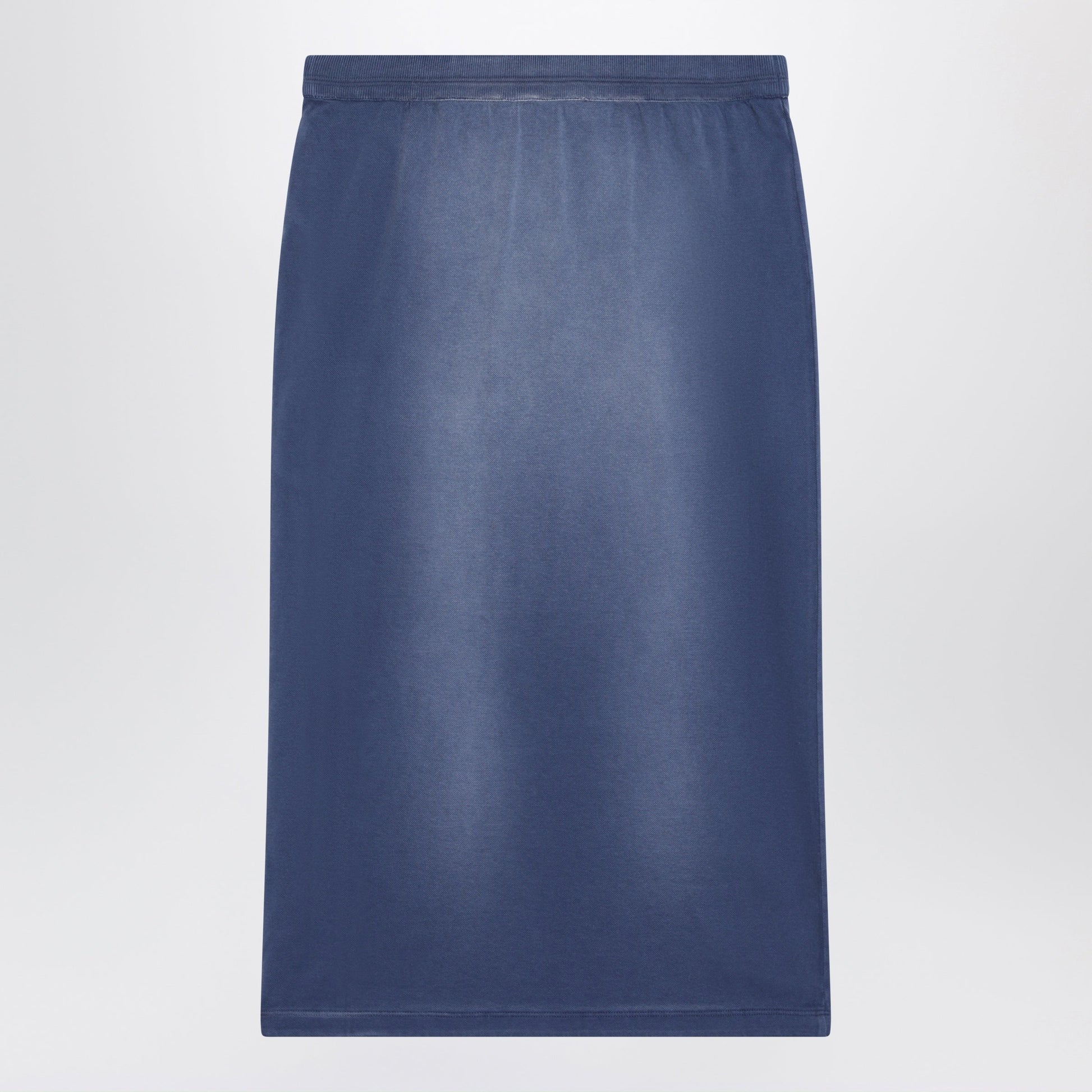 Acne Studios Navy Blue Cotton Skirt With A Splatter Effect Women ACNE STUDIOS