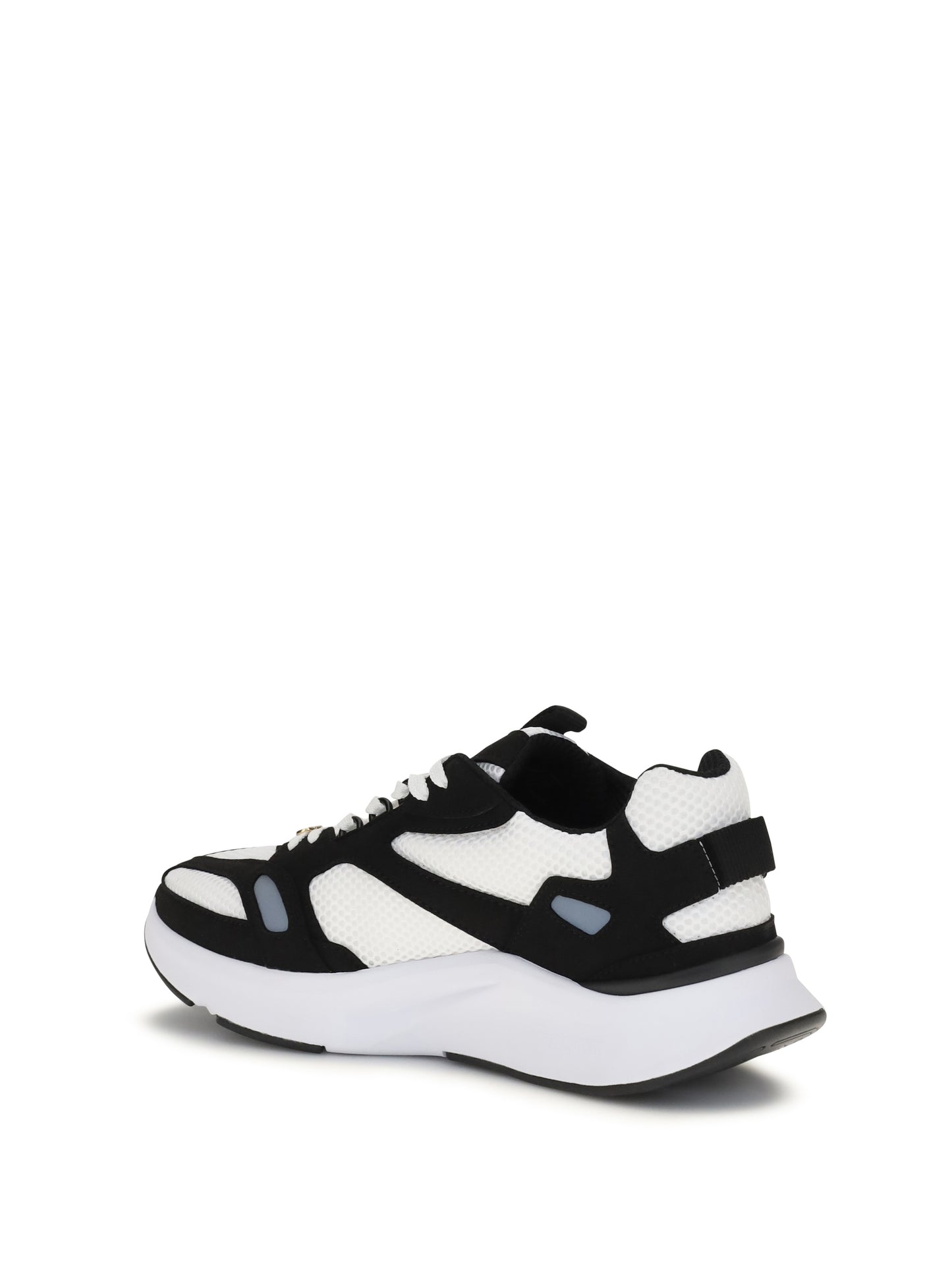 Valentino Garavani Men Demivee Mesh And Suede Sneakers VALENTINO GARAVANI