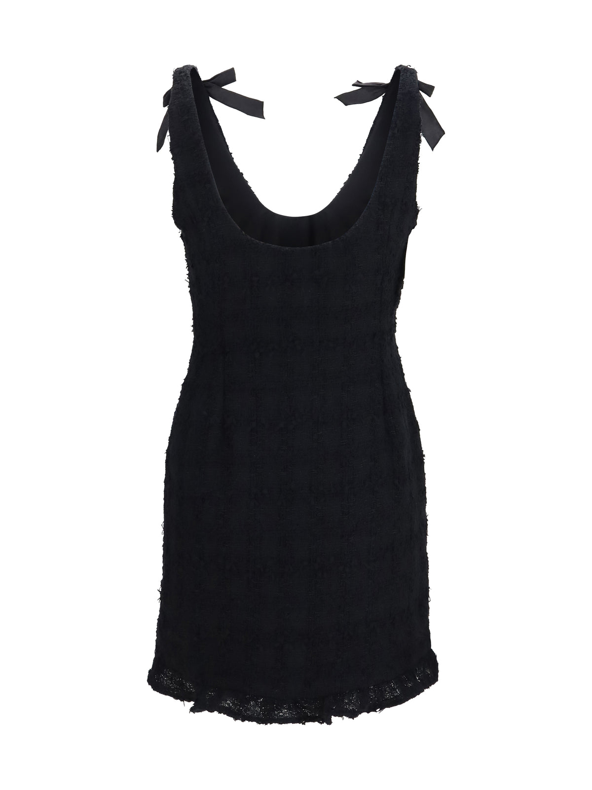 Alessandra Rich Women Checked Bouclé Tweed Mni Dress With Bows ALESSANDRA RICH