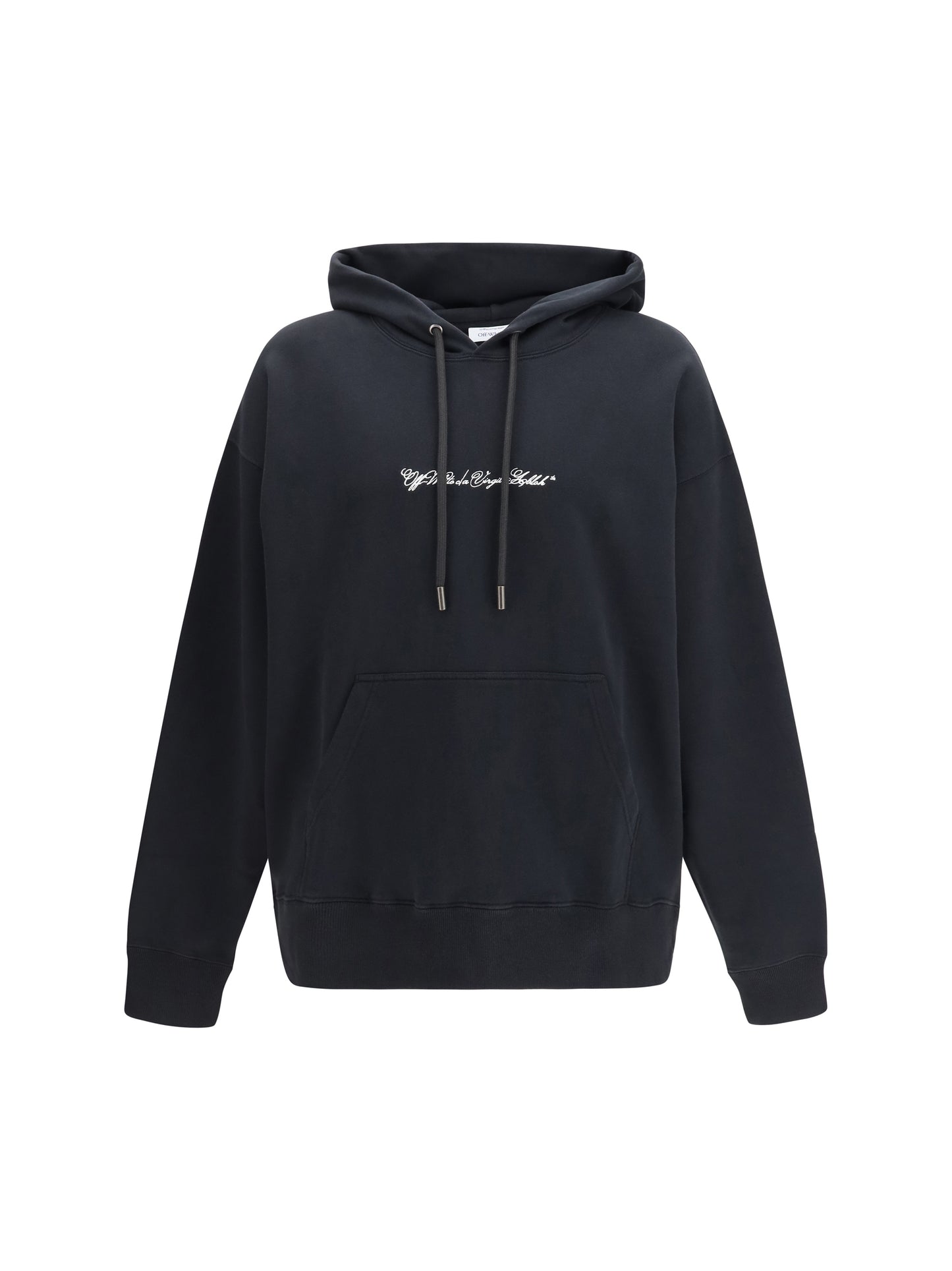 Off-White Men Script Arrow Diagonal Skate Hoodie OFF-WHITE