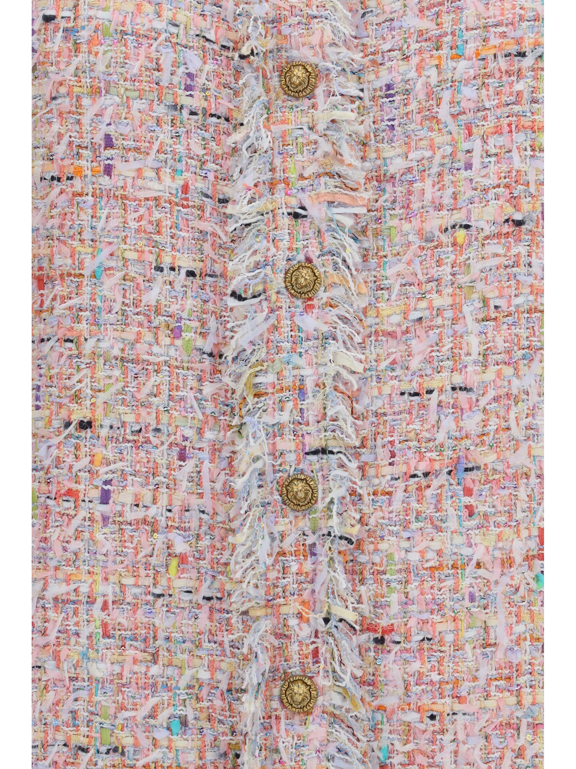 Balmain Women Tweed Shirt BALMAIN