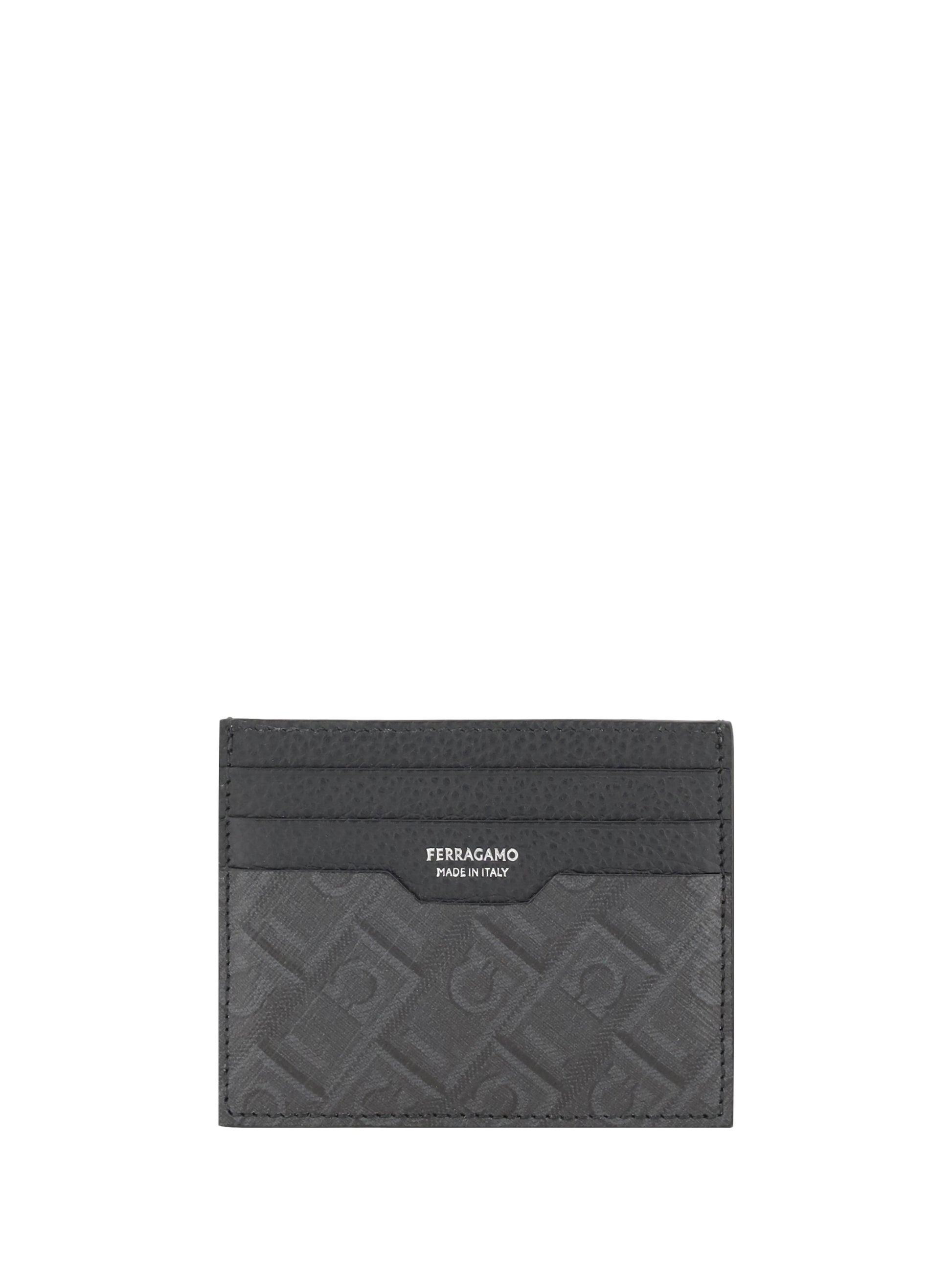 Ferragamo Men Leather Cardholder FERRAGAMO