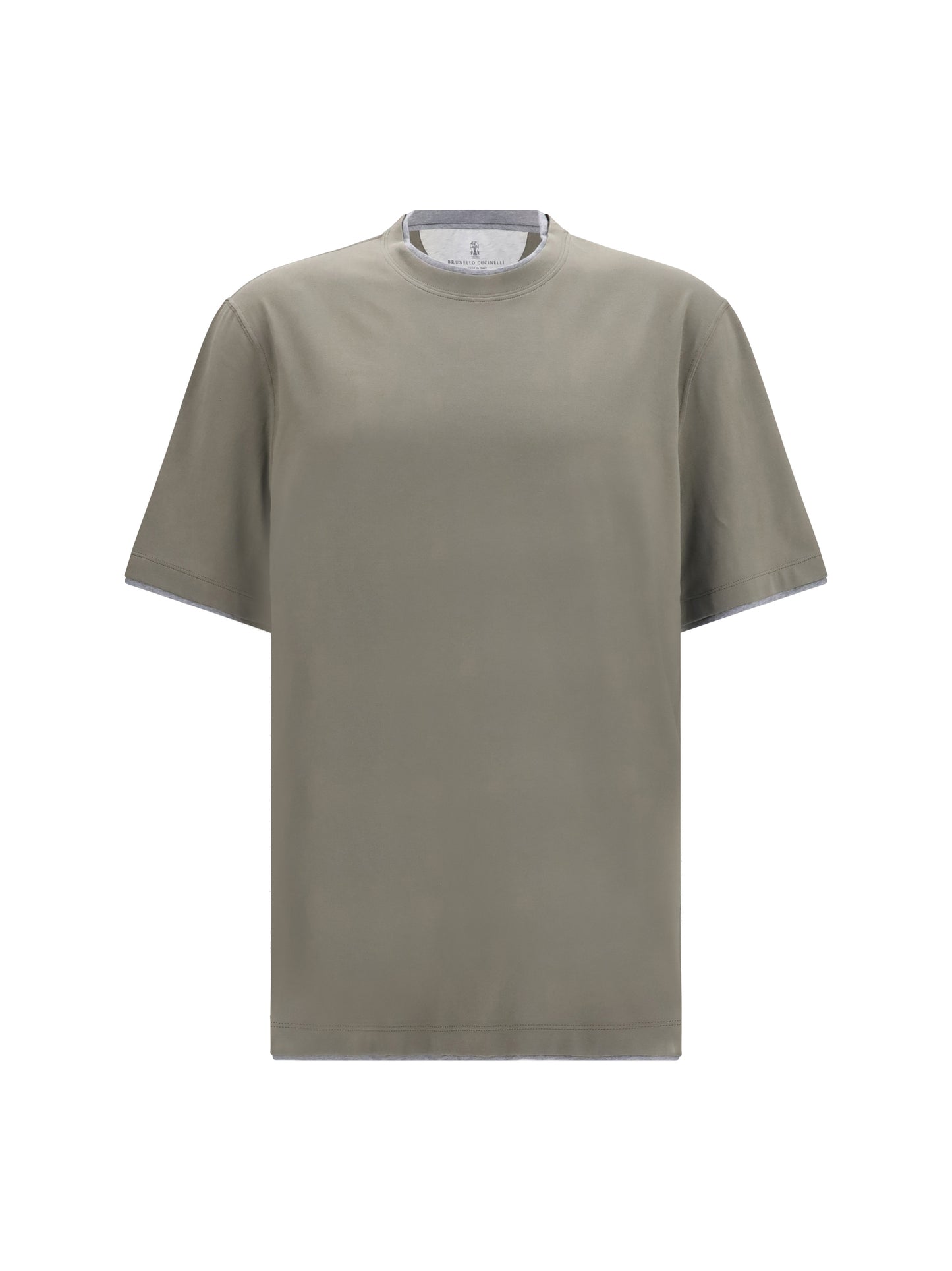 Brunello Cucinelli Men Cotton T-Shirt BRUNELLO CUCINELLI