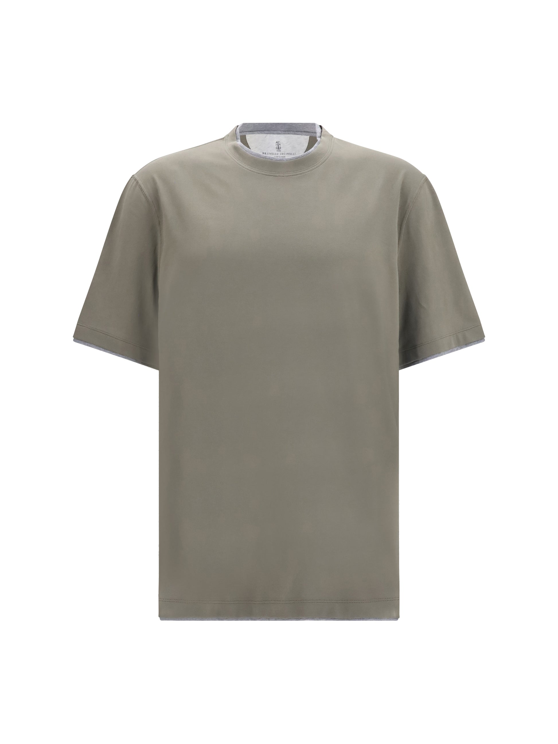 Brunello Cucinelli Men Cotton T-Shirt BRUNELLO CUCINELLI
