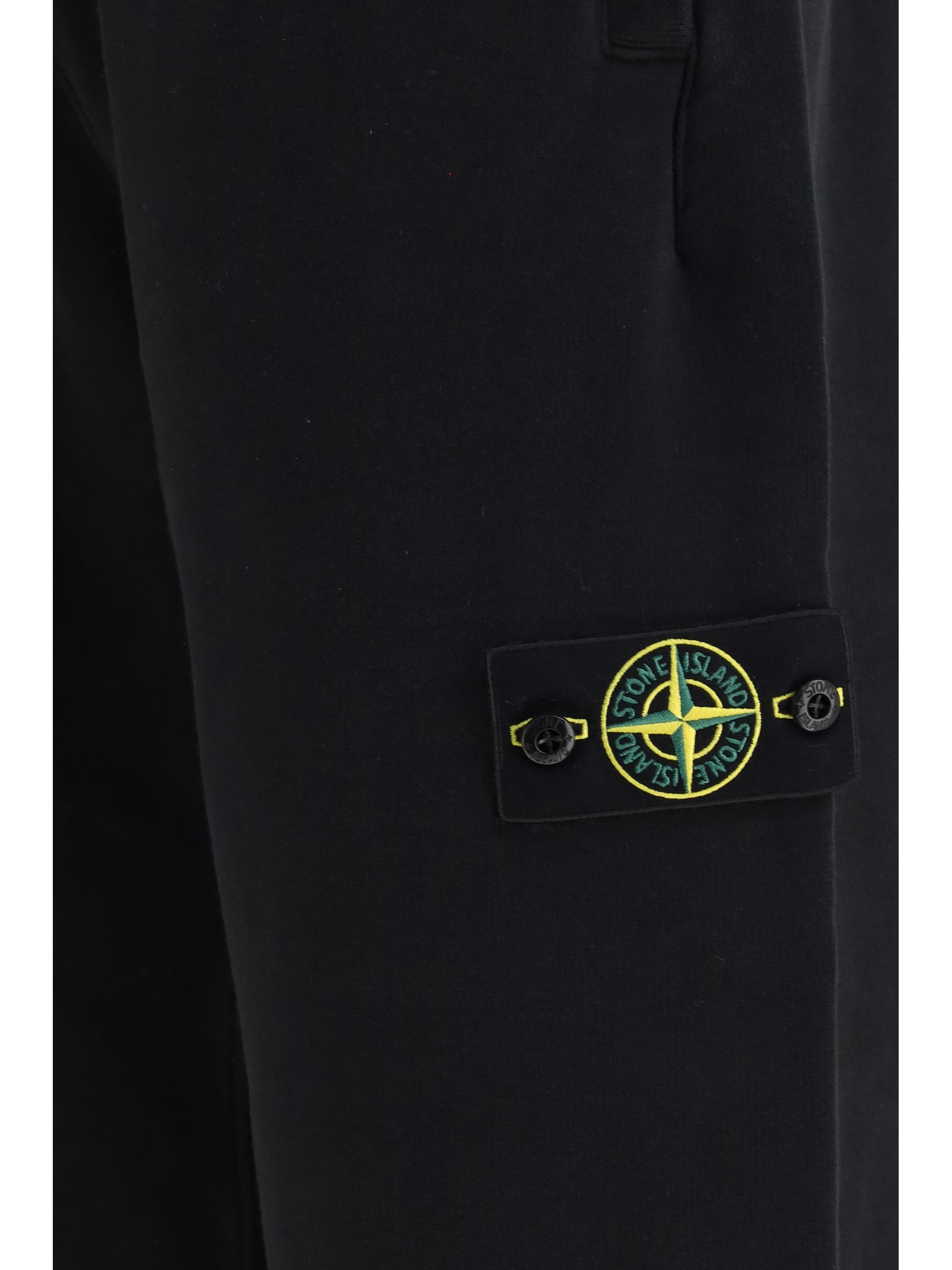 Stone Island Men Logo Patch Sweatpants STONE ISLAND