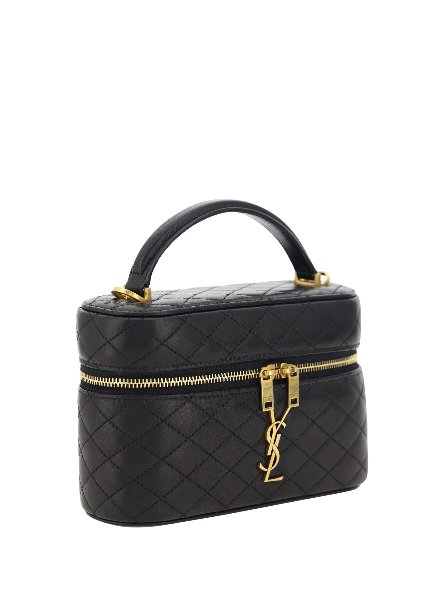 Saint Laurent Women Vanity Gaby Leather Handbag SAINT LAURENT