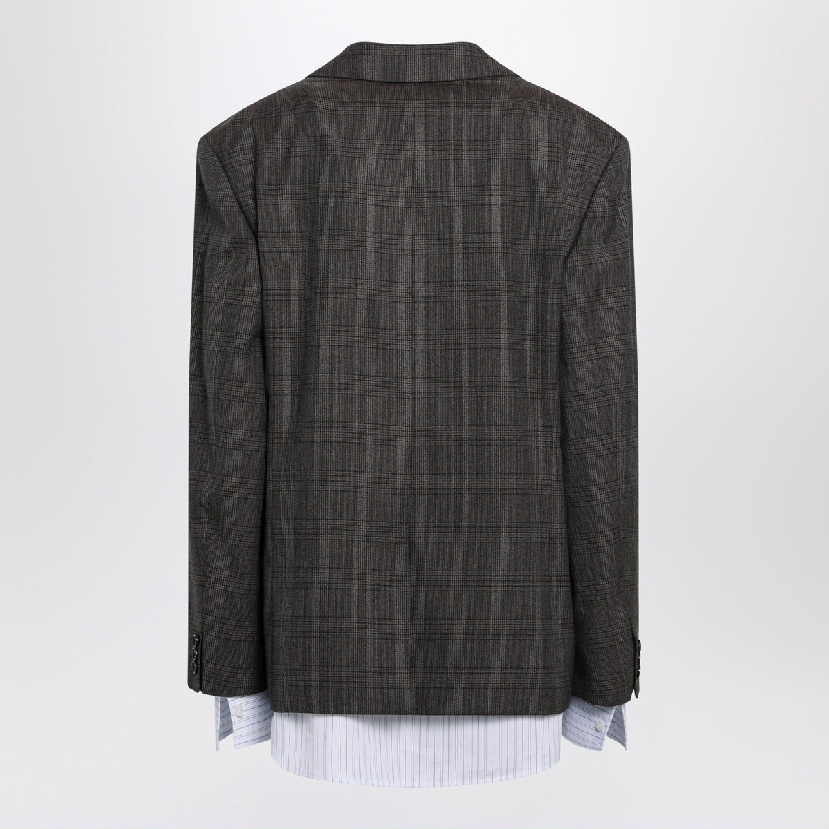 Acne Studios Blazer In A Prince Of Wales Check Wool Blend Women ACNE STUDIOS
