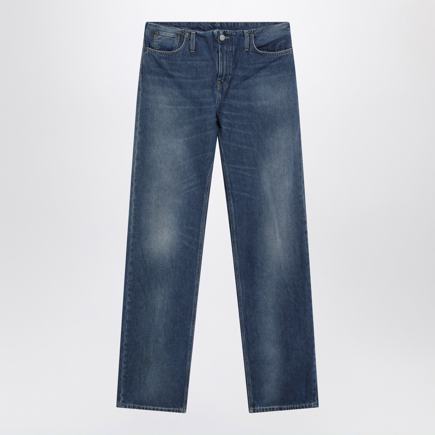 Acne Studios Blue Denim Trousers Women ACNE STUDIOS
