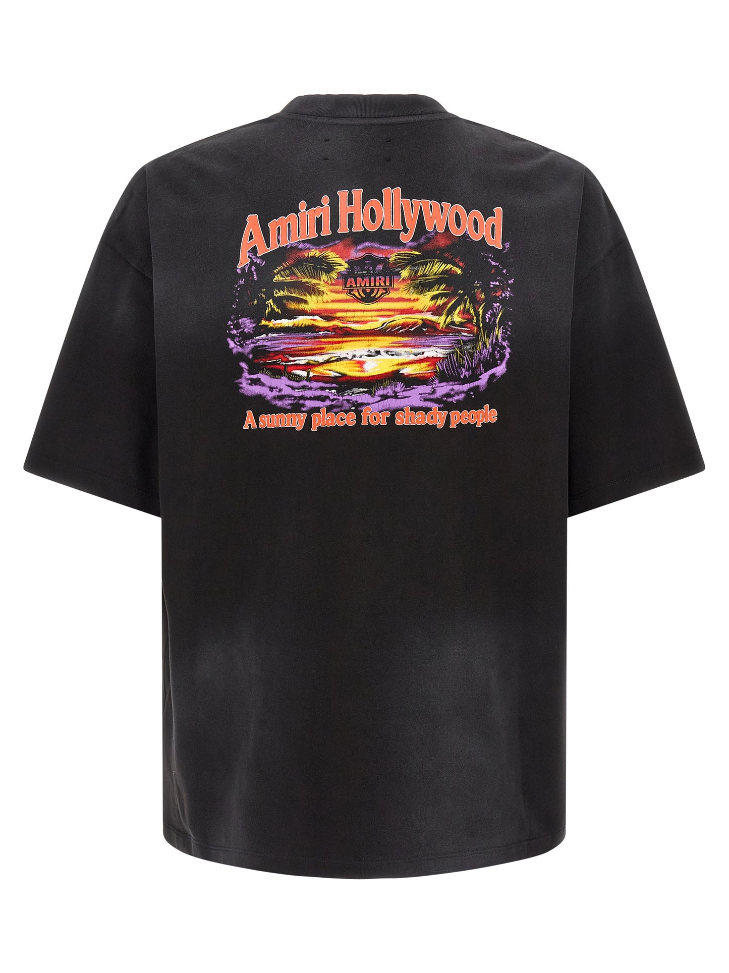 Amiri Men 'Sunny Place Skate' Vintage Print T-Shirt AMIRI