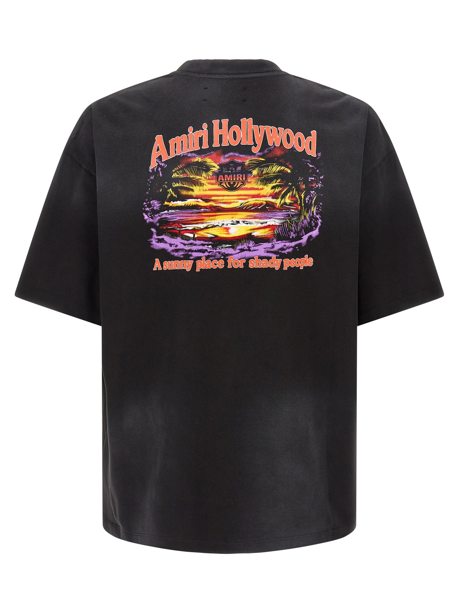 Amiri Men 'Sunny Place Skate' Vintage Print T-Shirt AMIRI