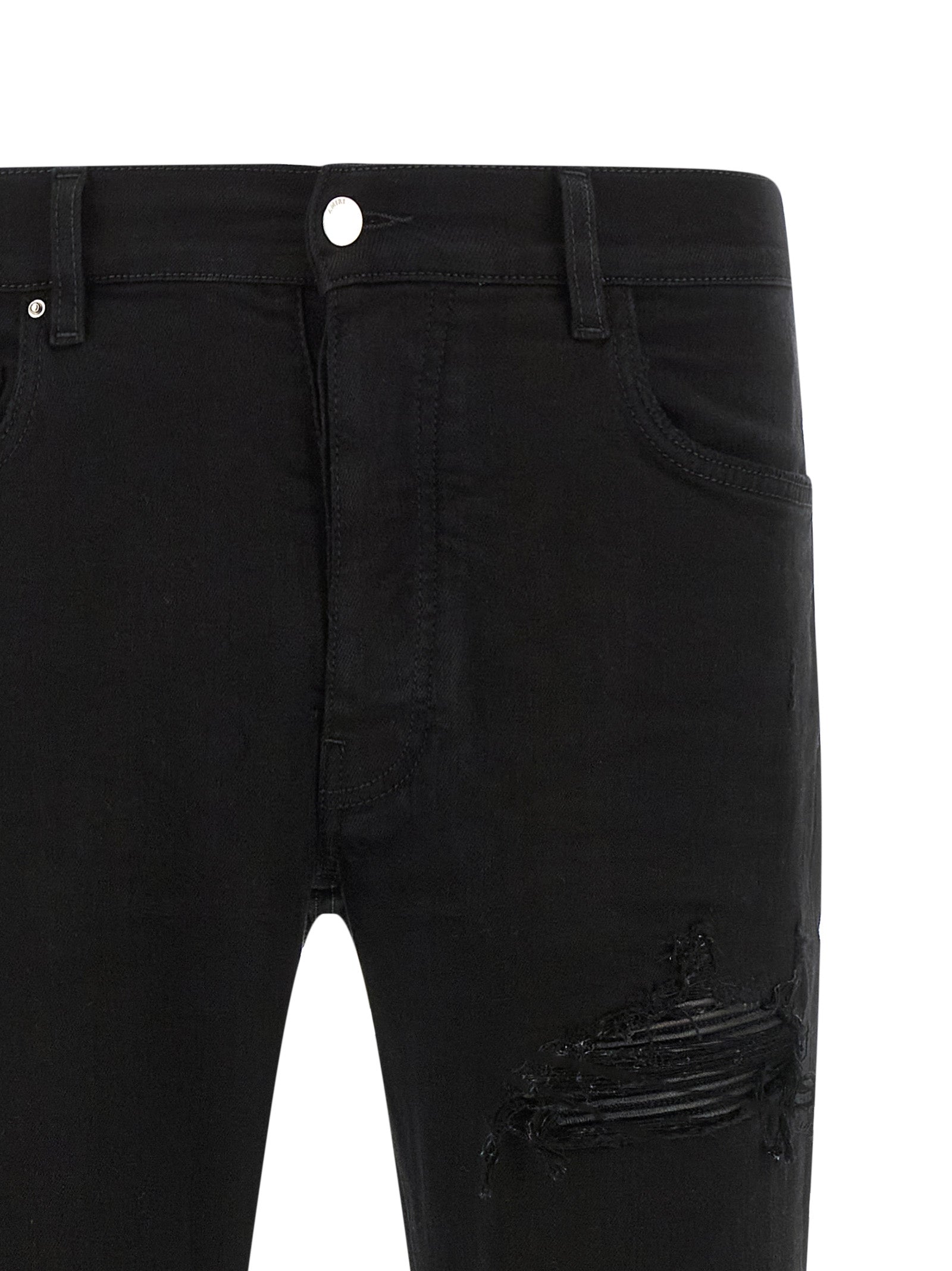 Amiri Men 'Mx1' Jeans With Distressed Details AMIRI