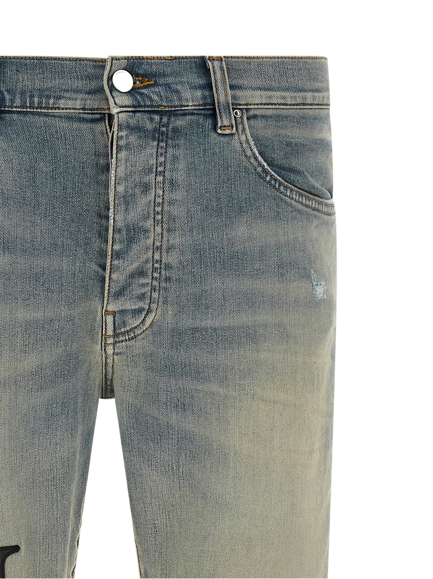 Amiri Men 'Staggered Logo' Jeans AMIRI