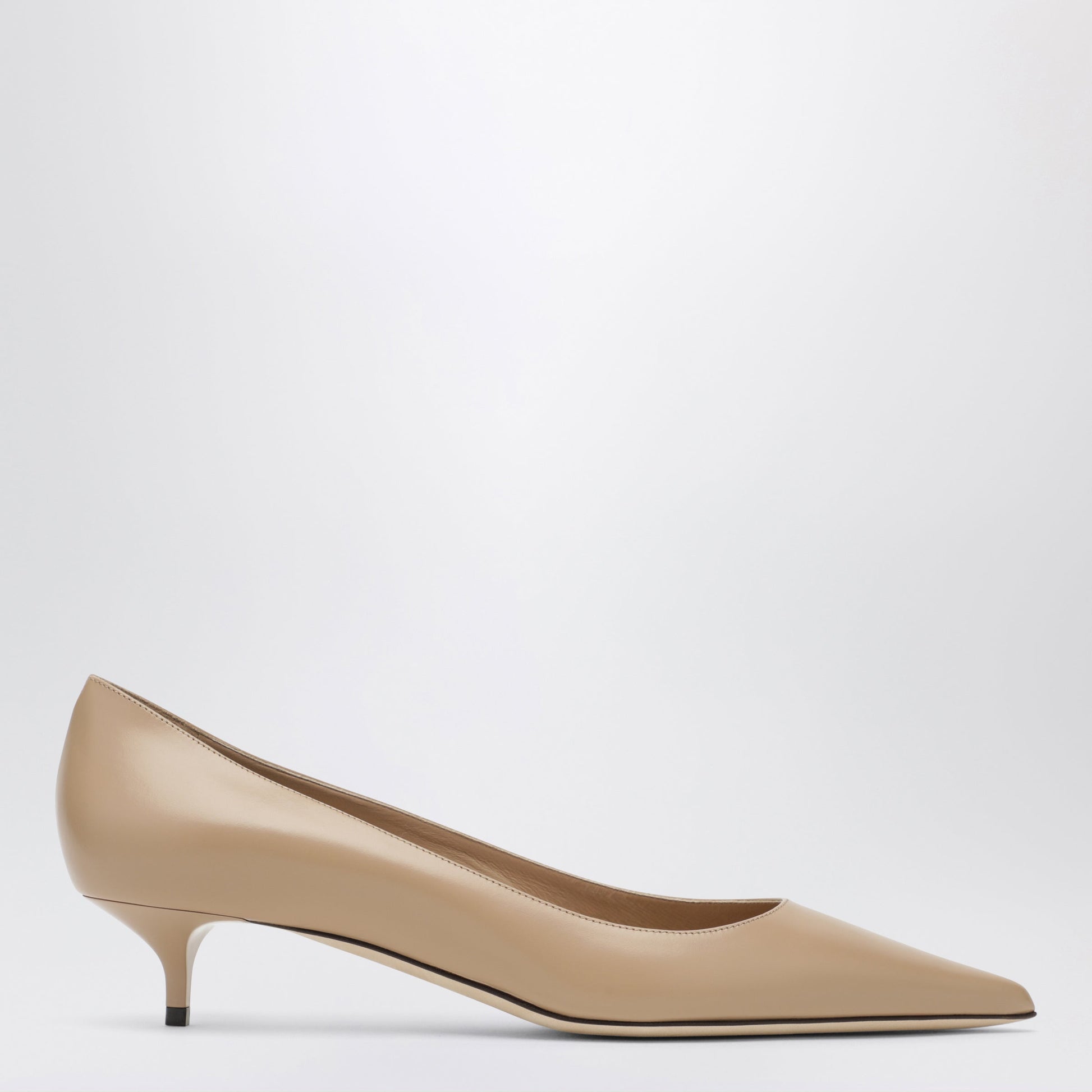 Jimmy Choo Amelia 35 Pumps In Chai Beige Leather Women JIMMY CHOO