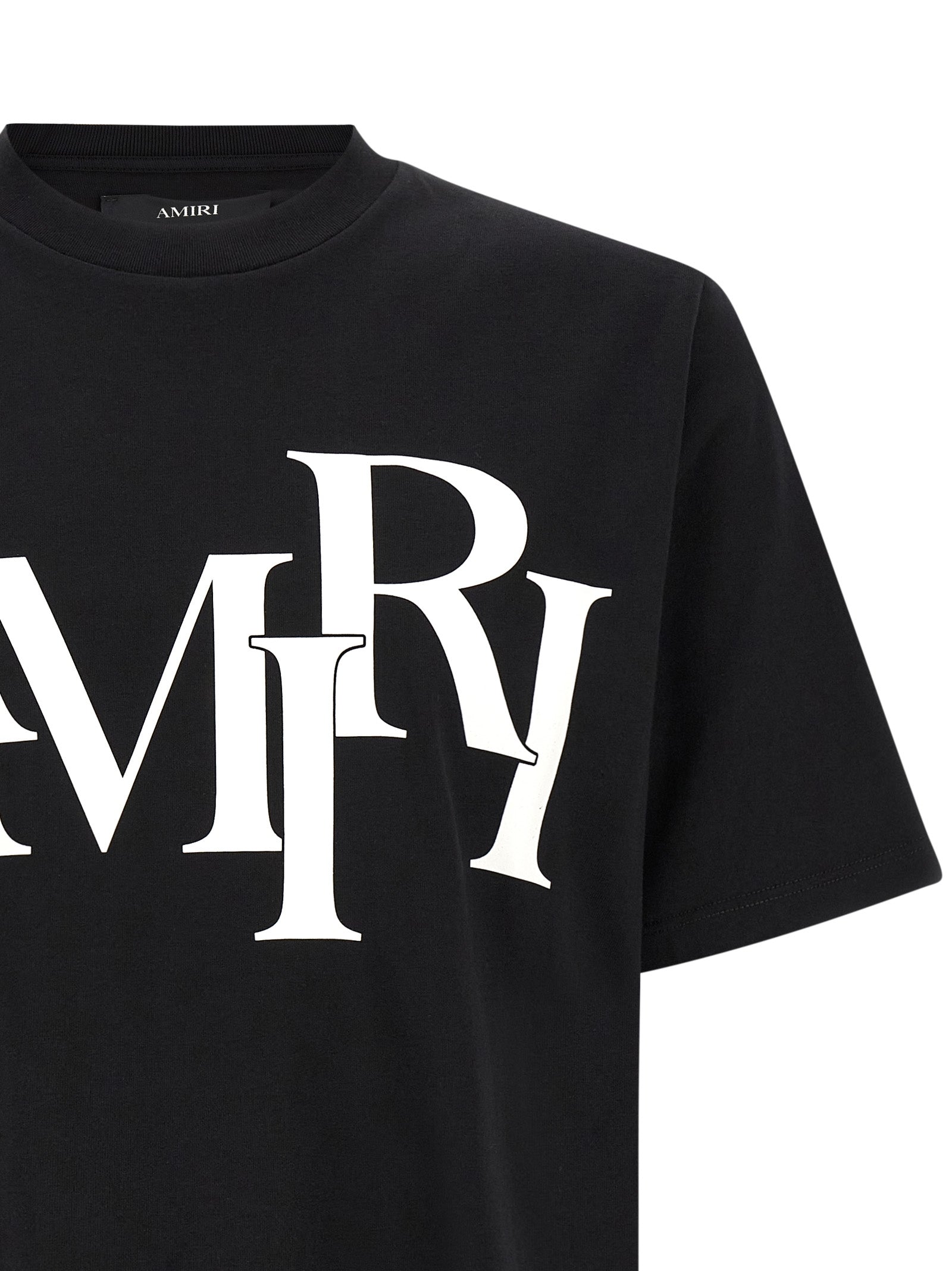 Amiri Men 'Staggered Logo' T-Shirt AMIRI