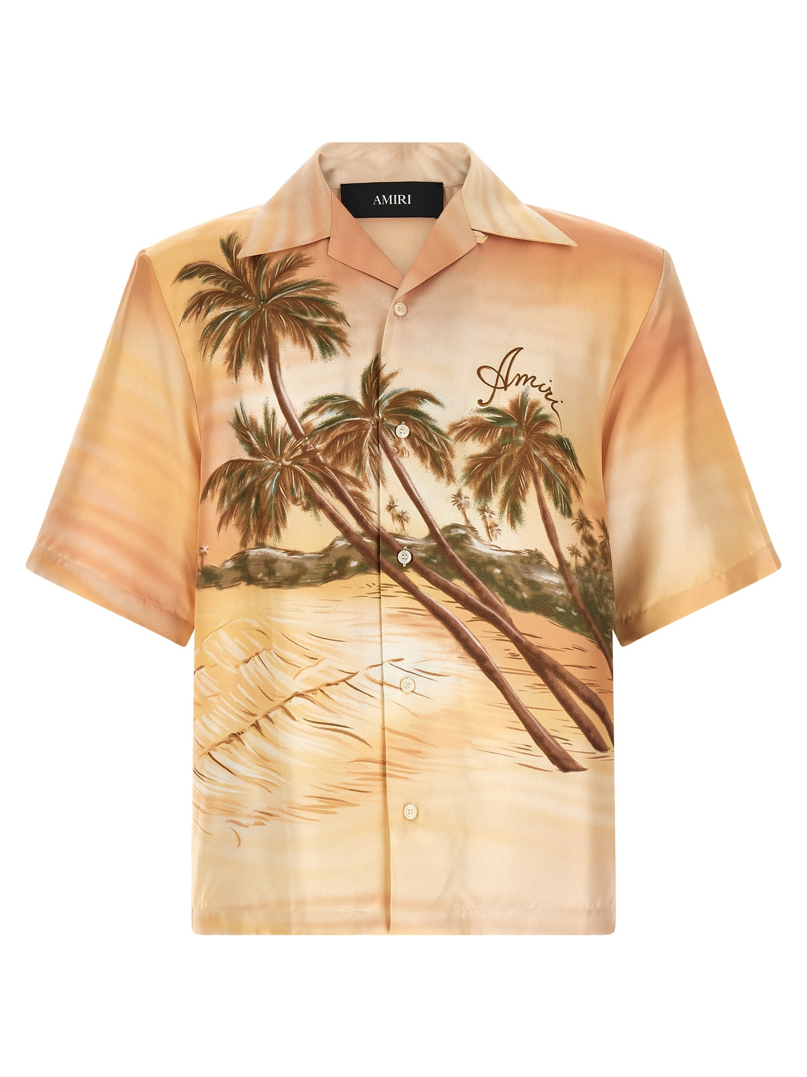 Amiri Men 'Palms Se Camp' Bowling Shirt AMIRI