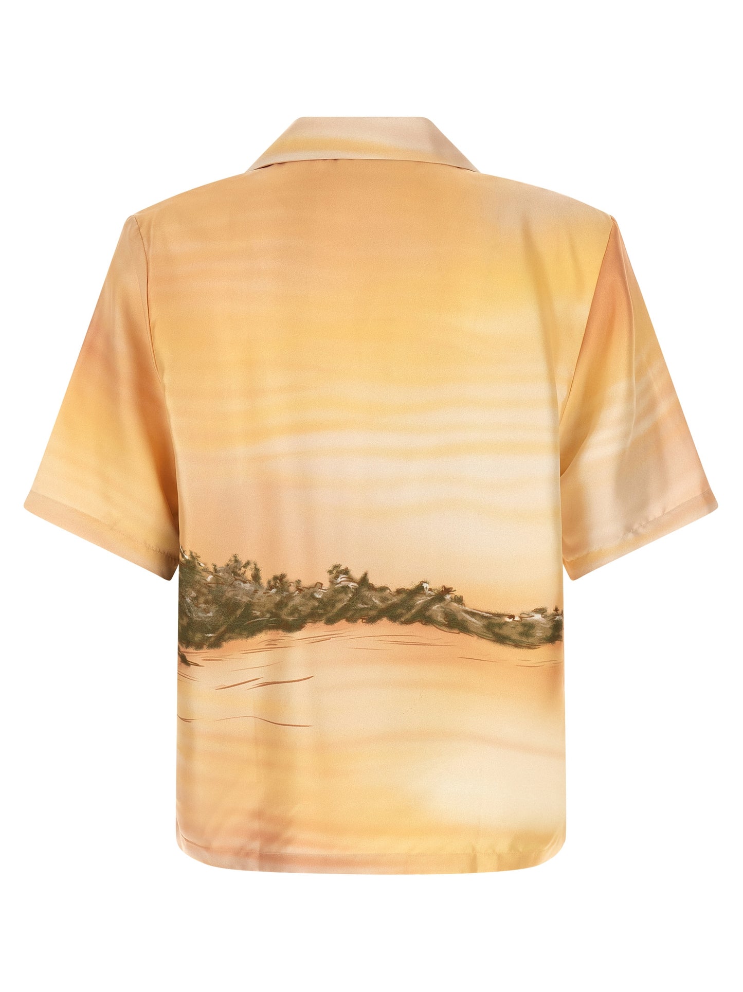 Amiri Men 'Palms Se Camp' Bowling Shirt AMIRI