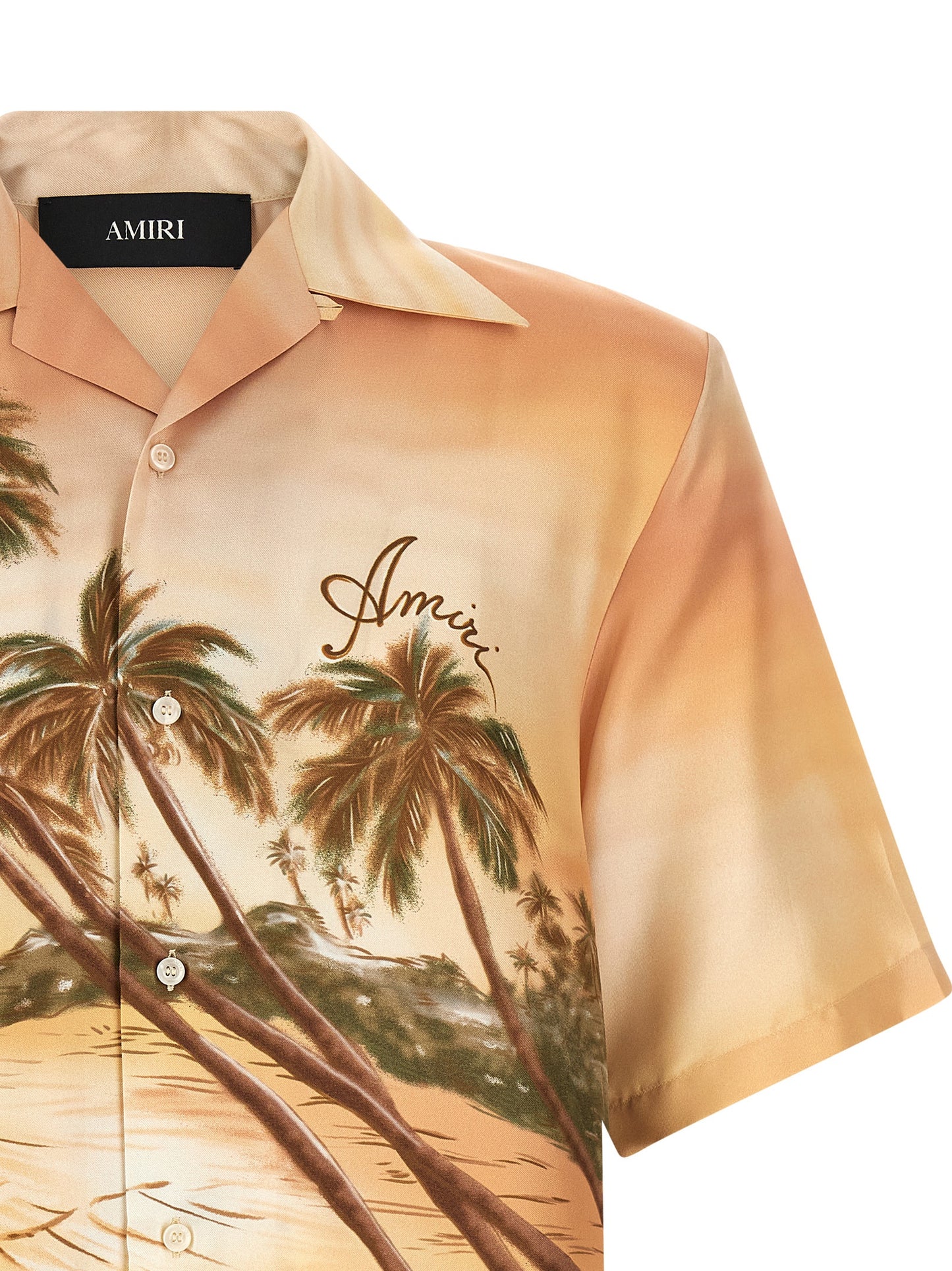 Amiri Men 'Palms Se Camp' Bowling Shirt AMIRI
