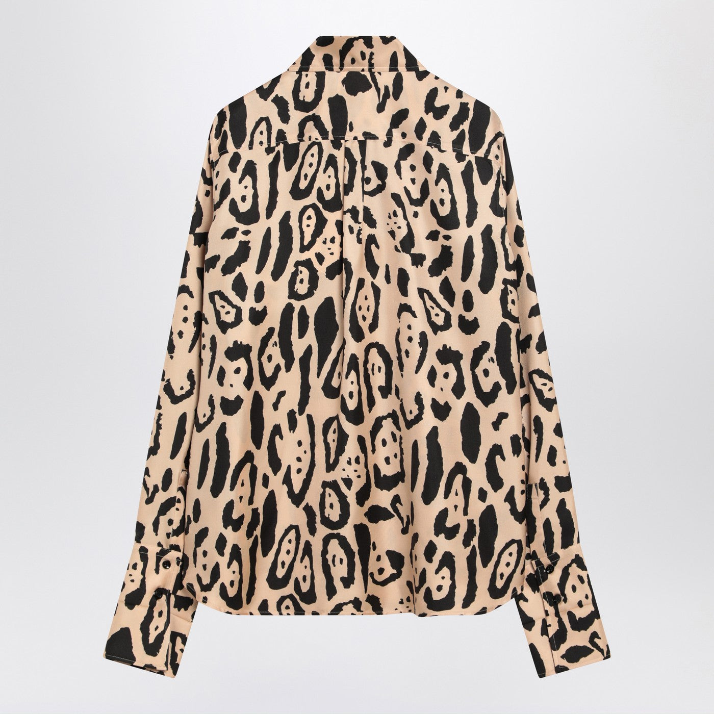 Sportmax Silk Animal Print Shirt Women SPORTMAX