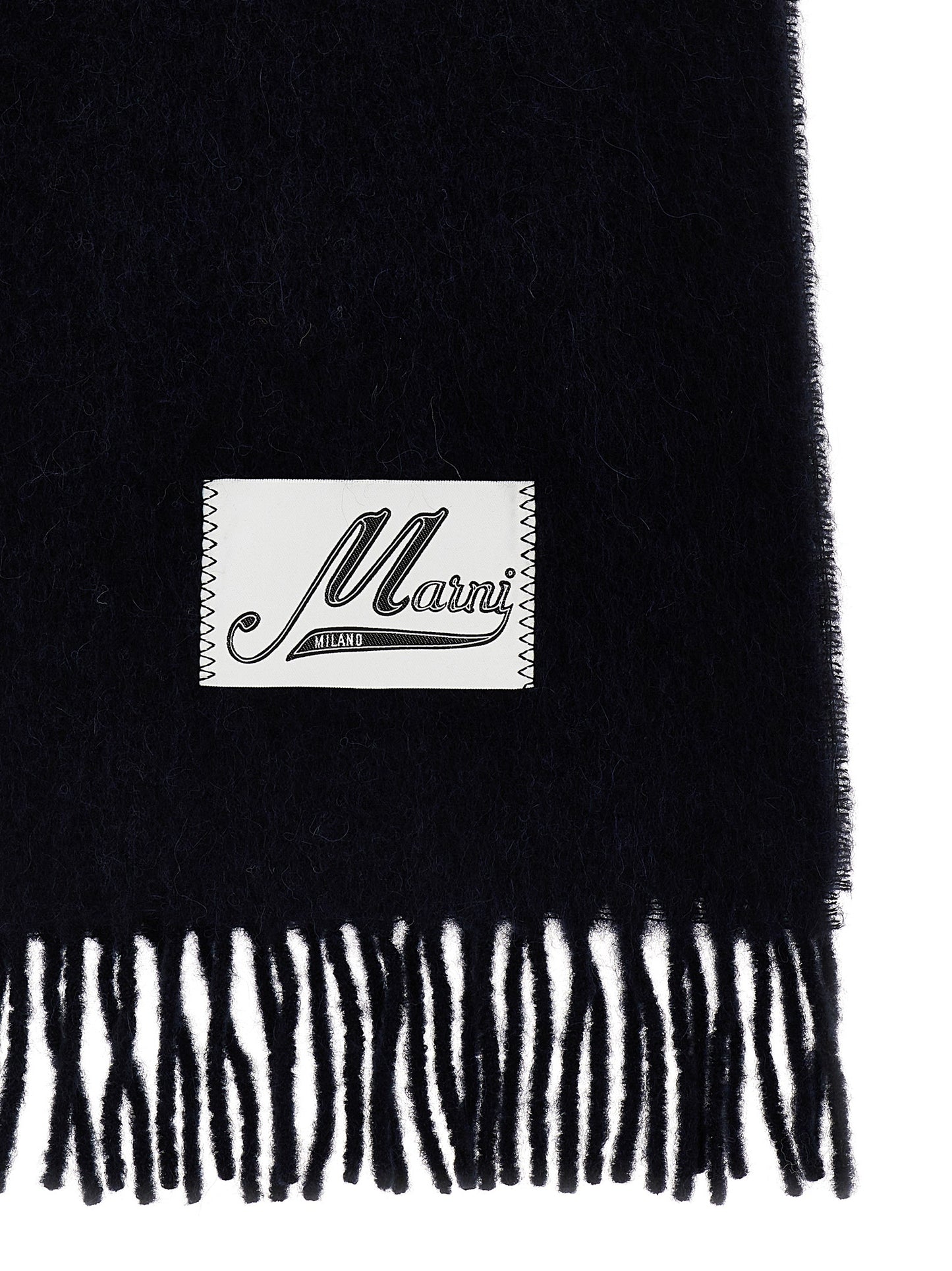 Marni Men Logo Patch Scarf MARNI