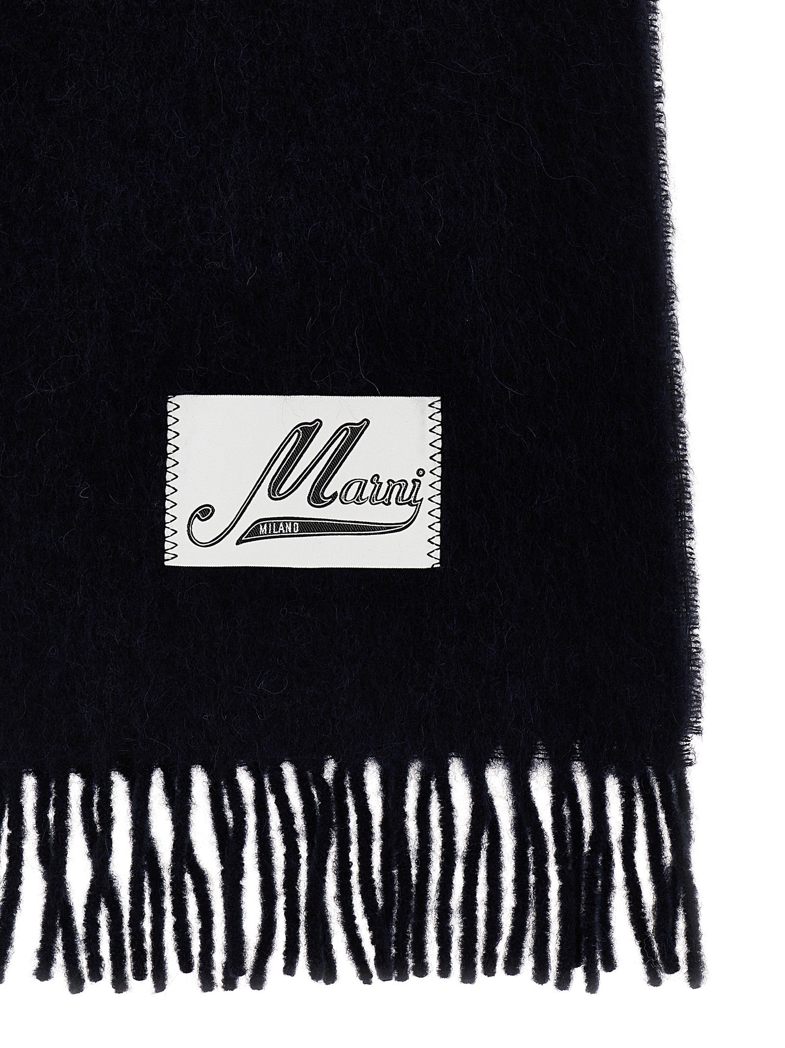 Marni Men Logo Patch Scarf MARNI