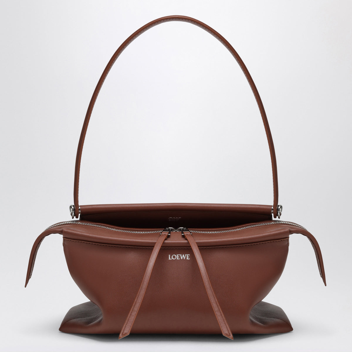 Loewe Whisker Small Cognac Calfskin Bag Women LOEWE