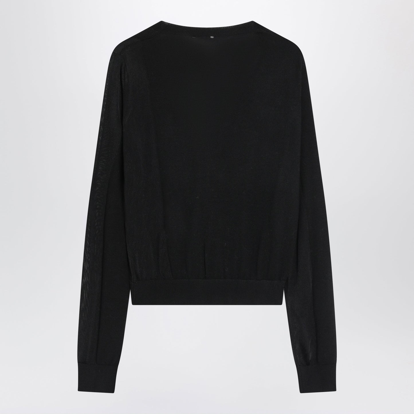 Sportmax Black Wool Cardigan Women SPORTMAX
