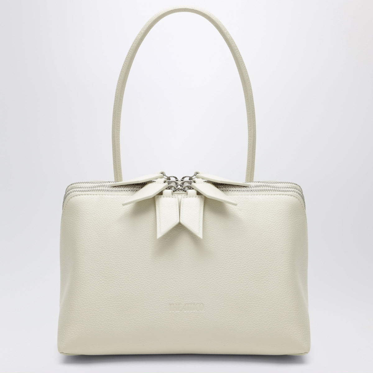The Attico Sand Garnet Leather Lâ€ Altra Di Milano Shoulder Bag Women THE ATTICO